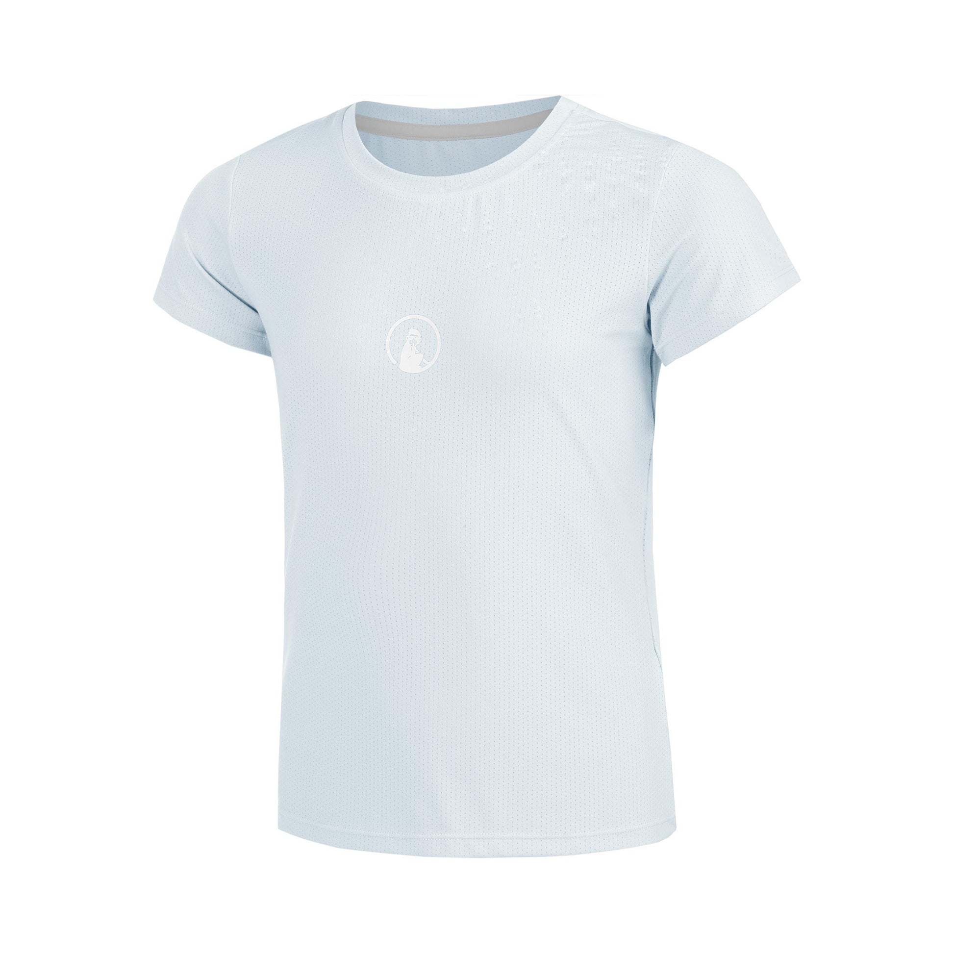 Quiet Please Memories Retriever Camiseta de manga corta Chicas - azul claro