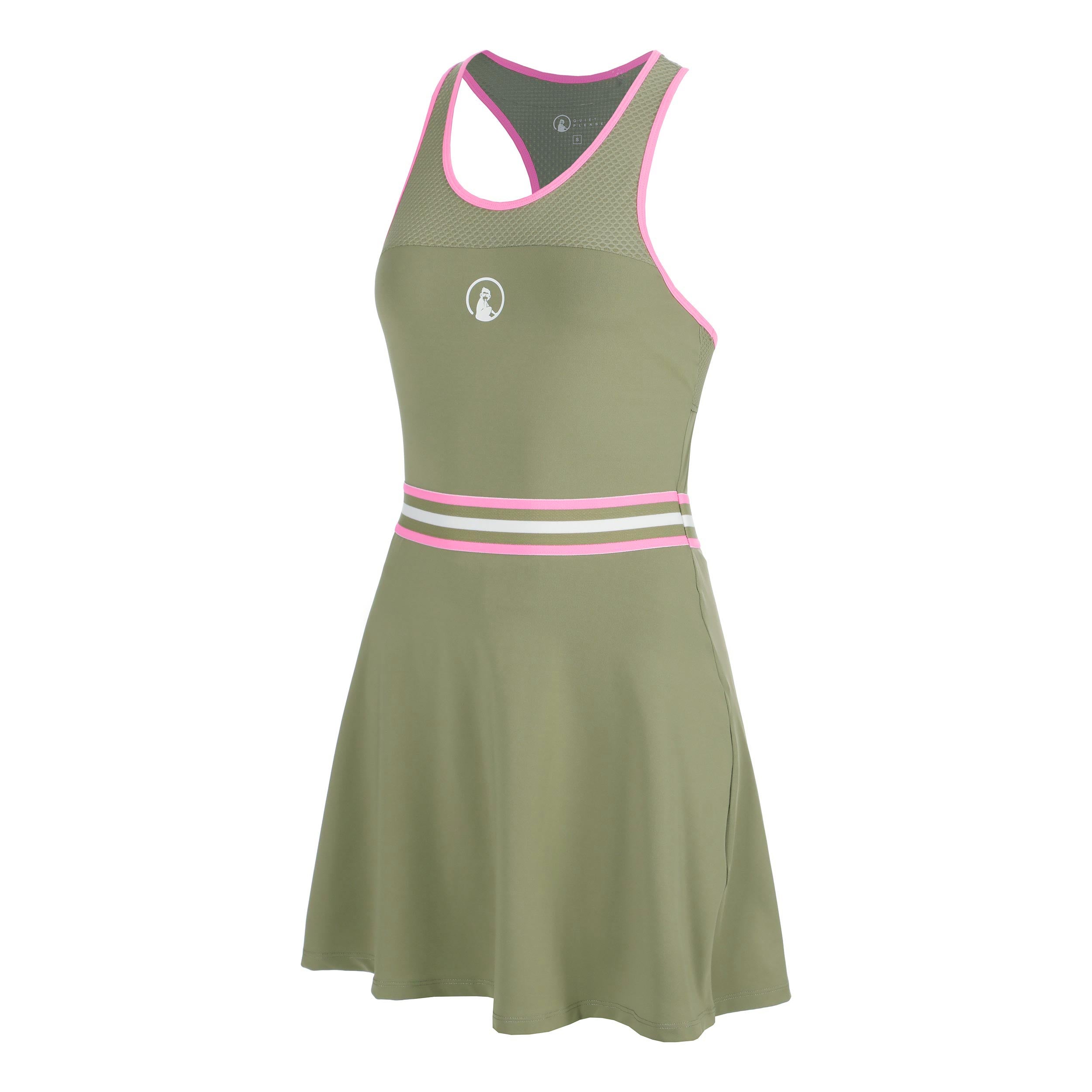 Quiet Please Memories Racerback Vestido Mujeres - caqui
