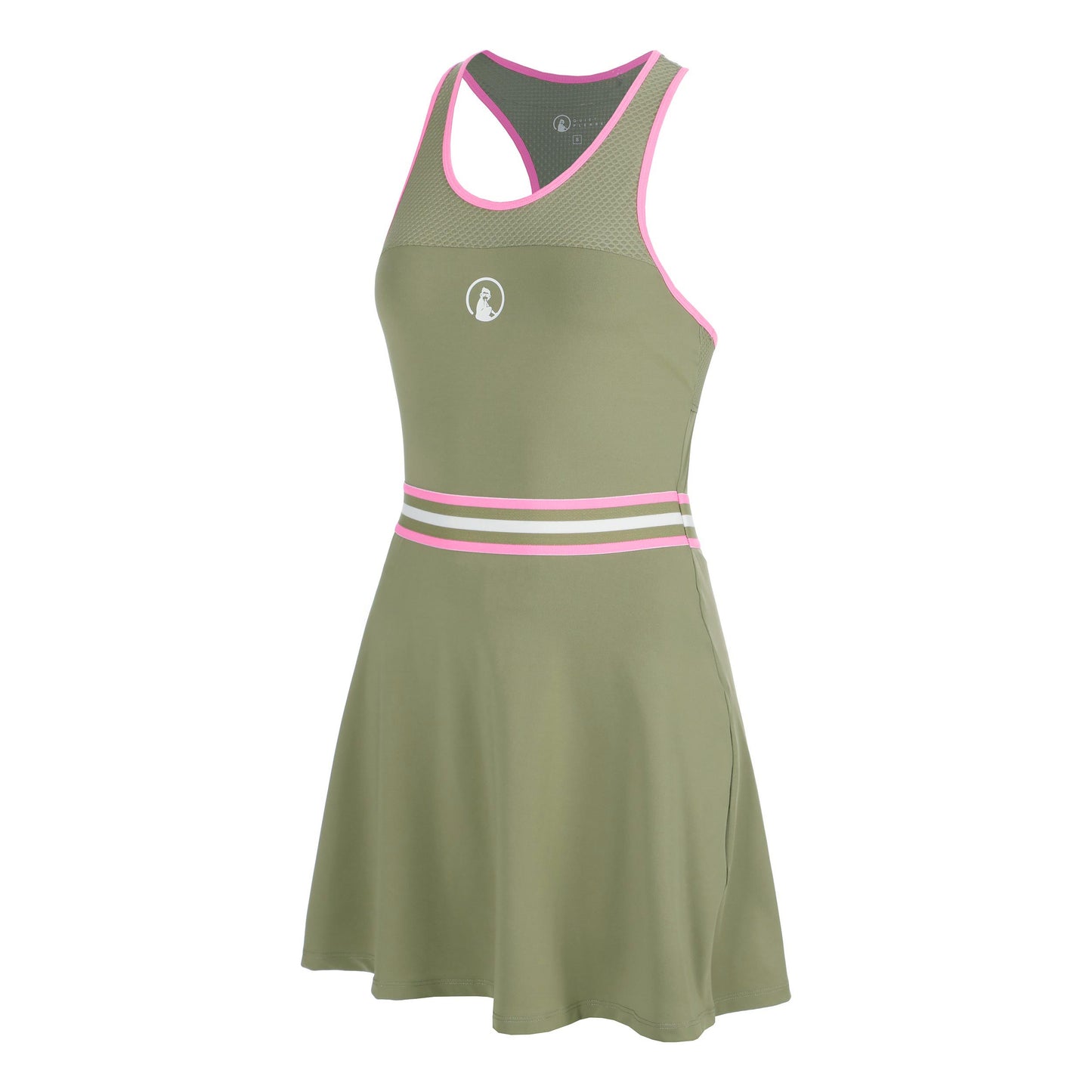Quiet Please Memories Racerback Vestido Mujeres - caqui