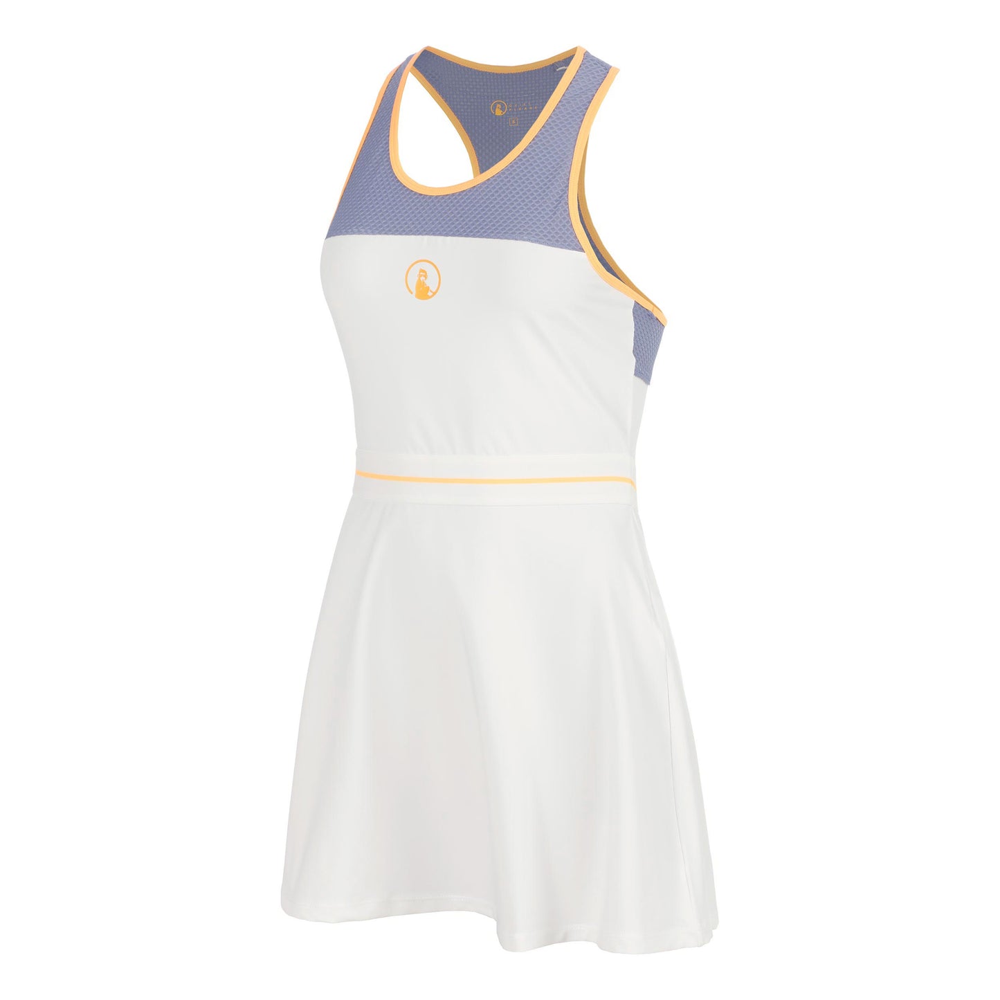 Quiet Please Glow Racerback Vestido Mujeres - crema