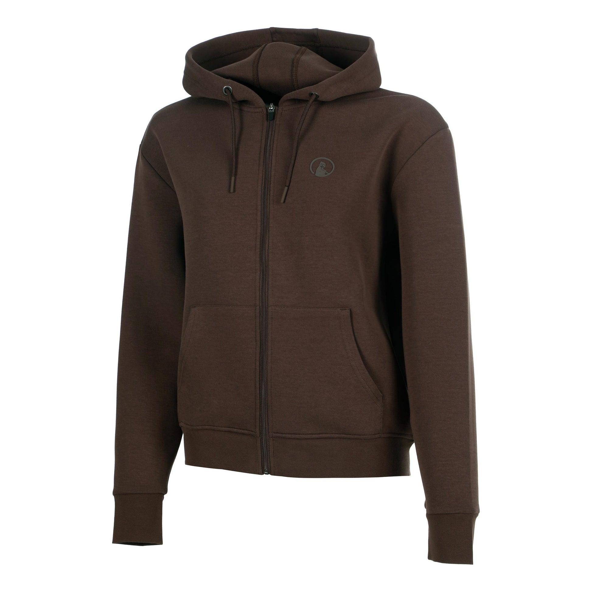 Quiet Please Memories Core Zip W Sudadera con cremallera Mujeres - marrón