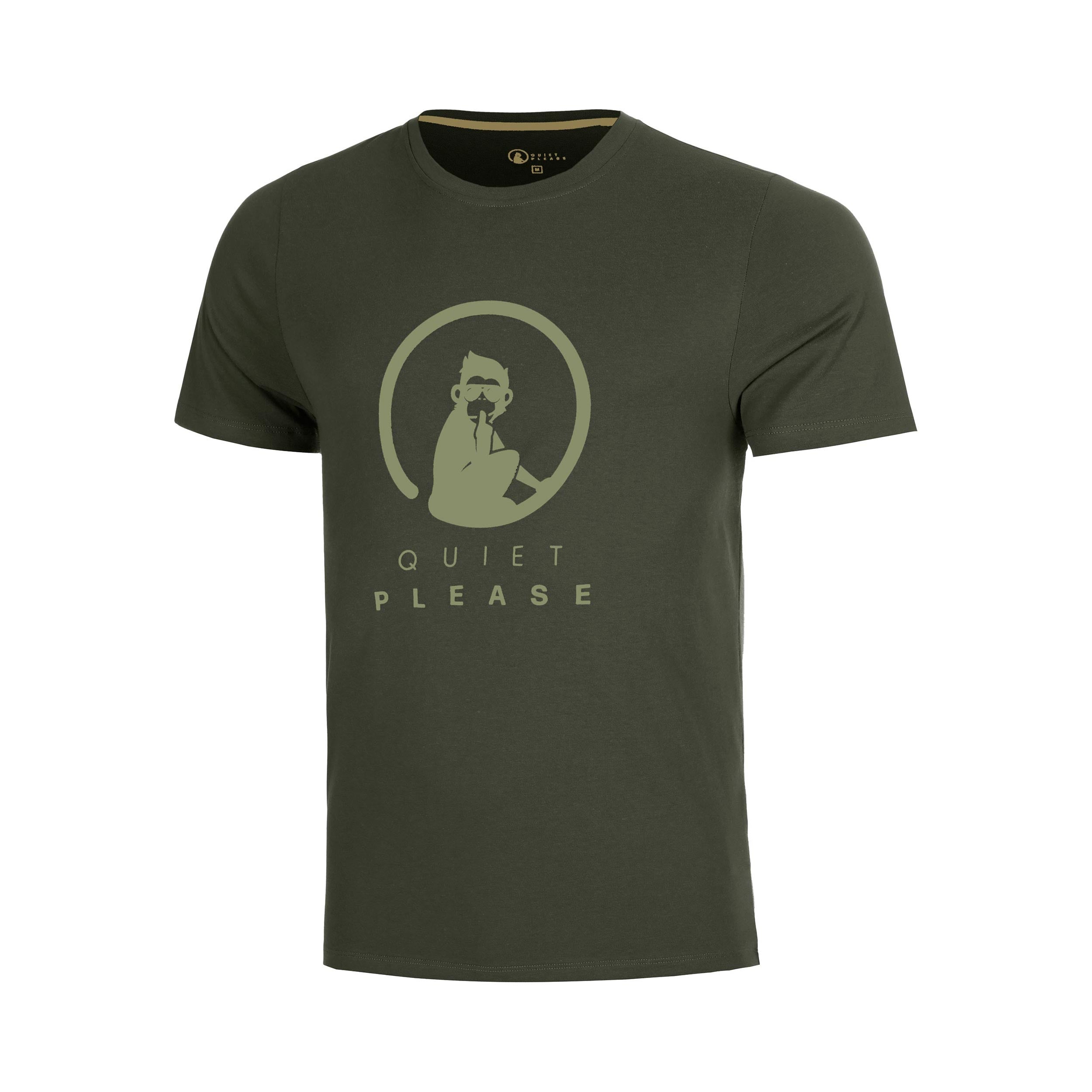 Quiet Please Memories Advantage Logo Camiseta de manga corta Chicos - verde oscuro