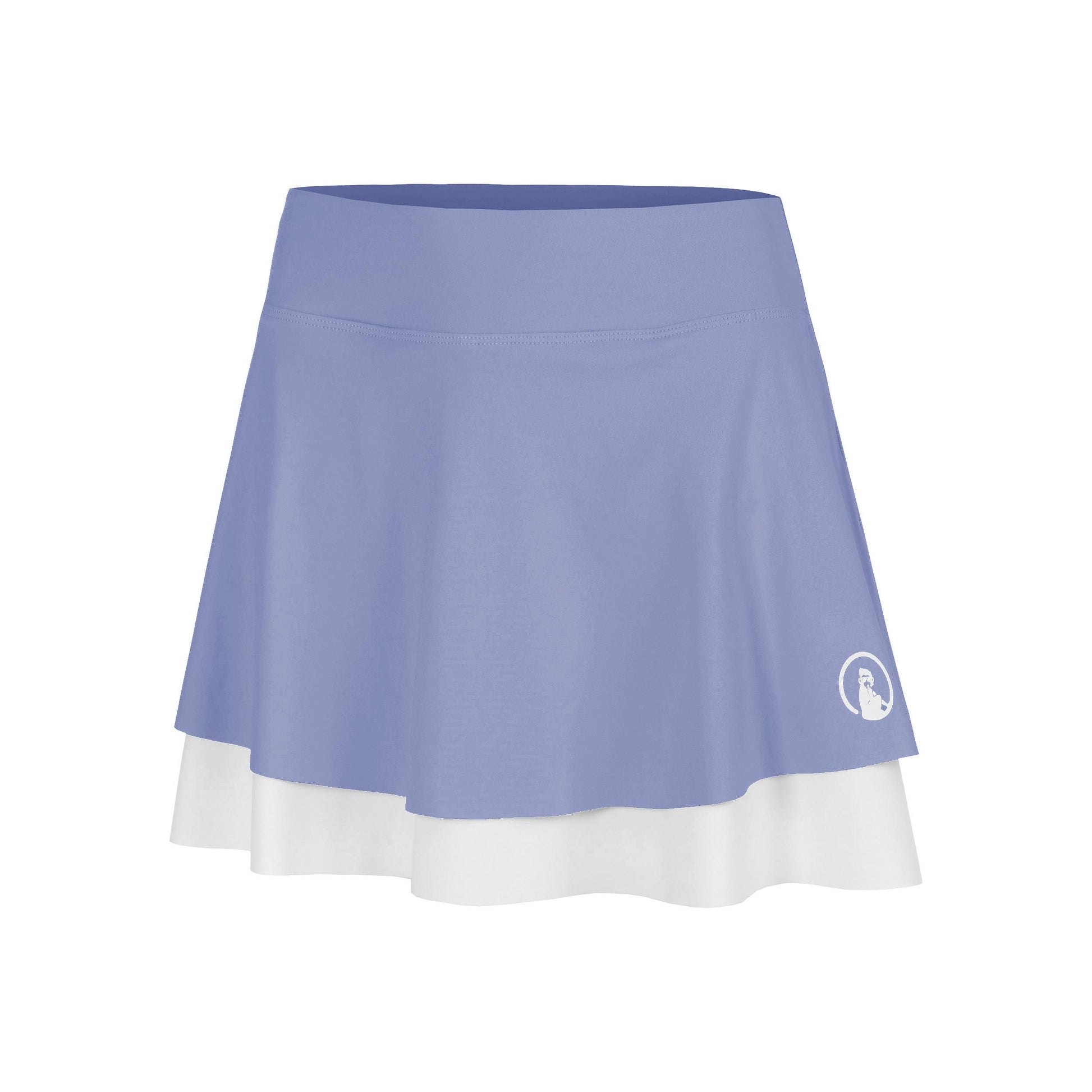 Quiet Please Glow Rally Falda Mujeres - azul