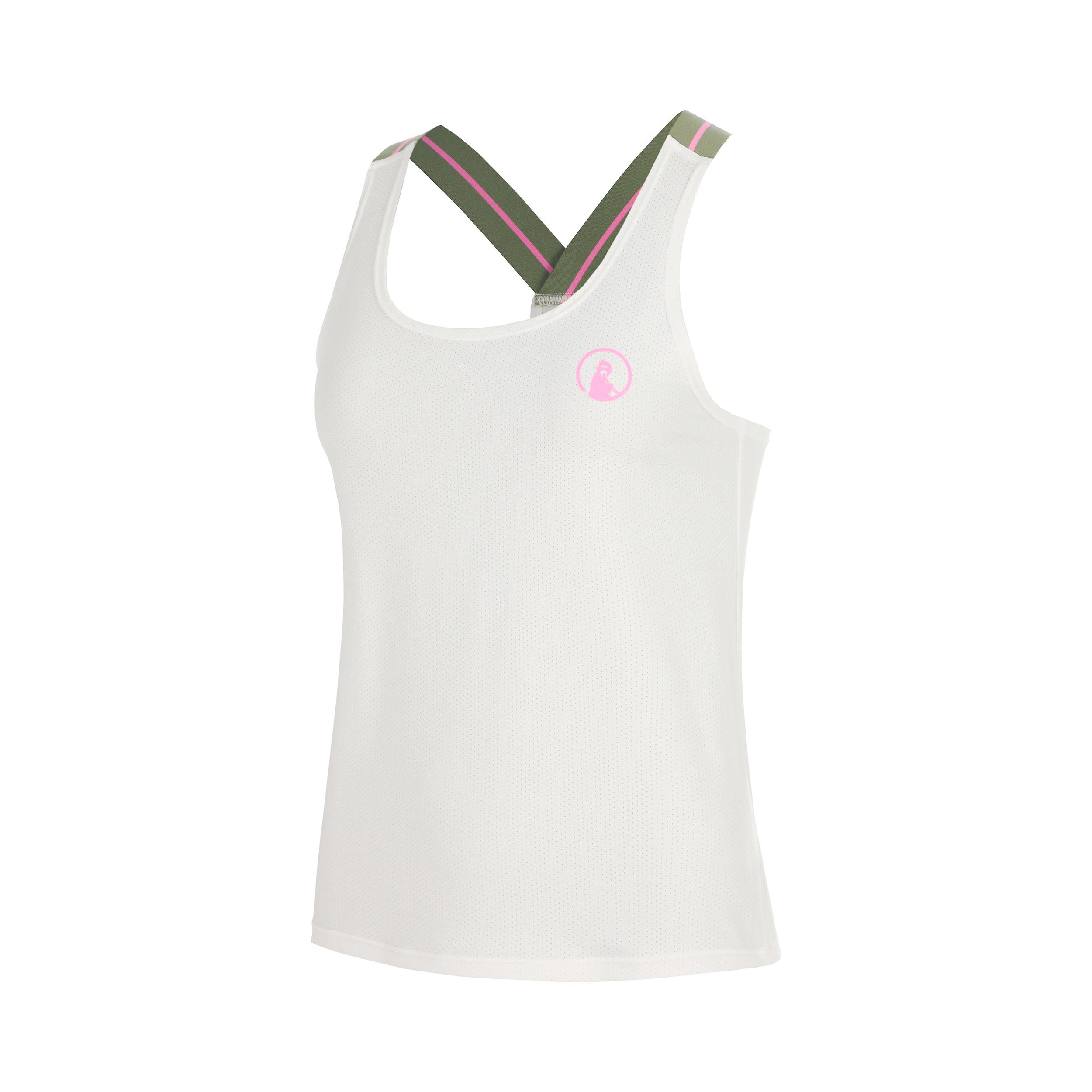 Quiet Please Memories Serve & Volley Camiseta de tirantes Chicas - blanco roto