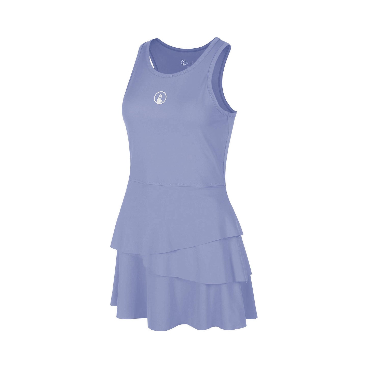 Quiet Please Glow Flounce Vestido Chicas - azul