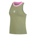 Memories Racerback 2.0 Camiseta de tirantes Mujeres - caqui