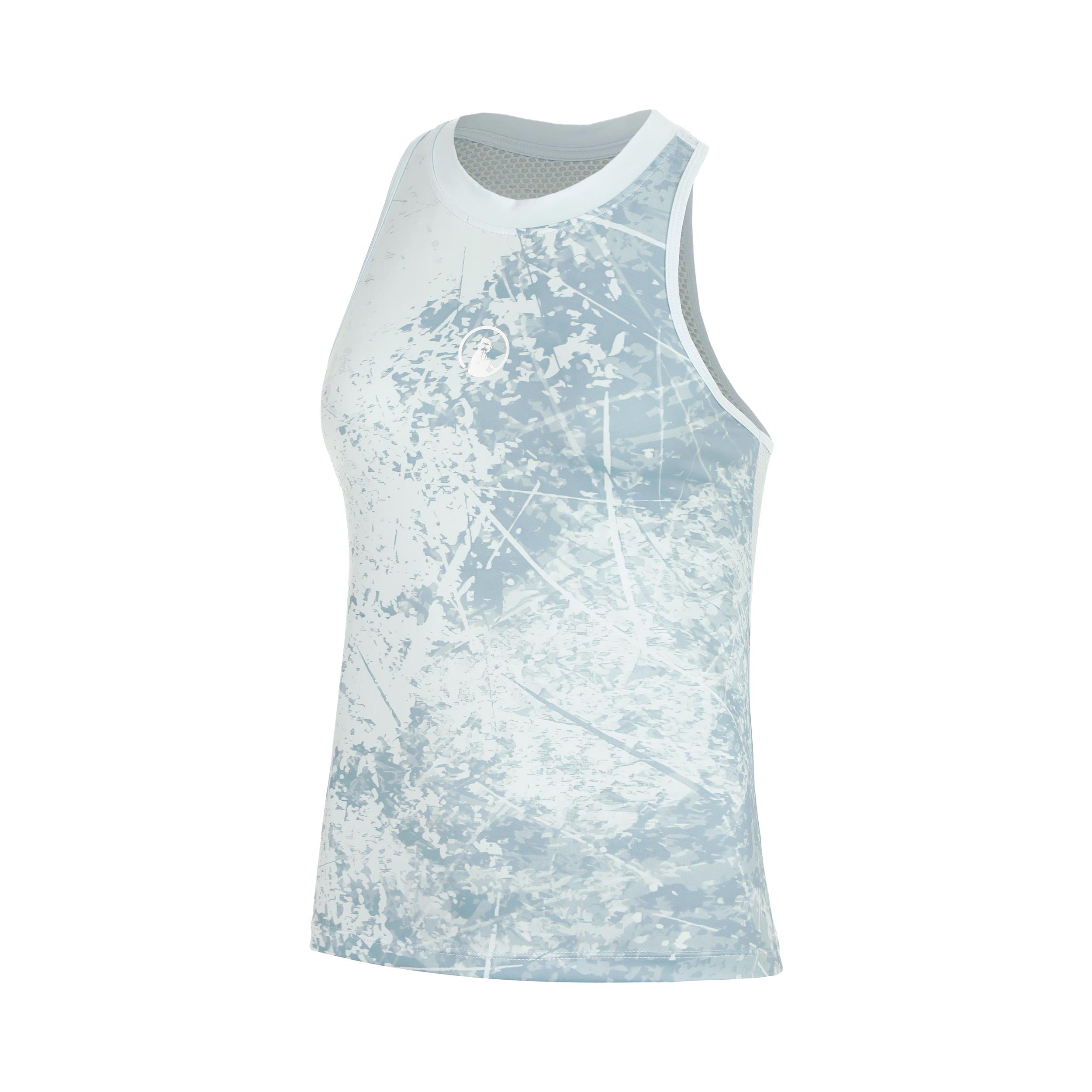 Quiet Please Memories Racerback Scrubbled 2.0 Camiseta de tirantes Chicas - azul claro