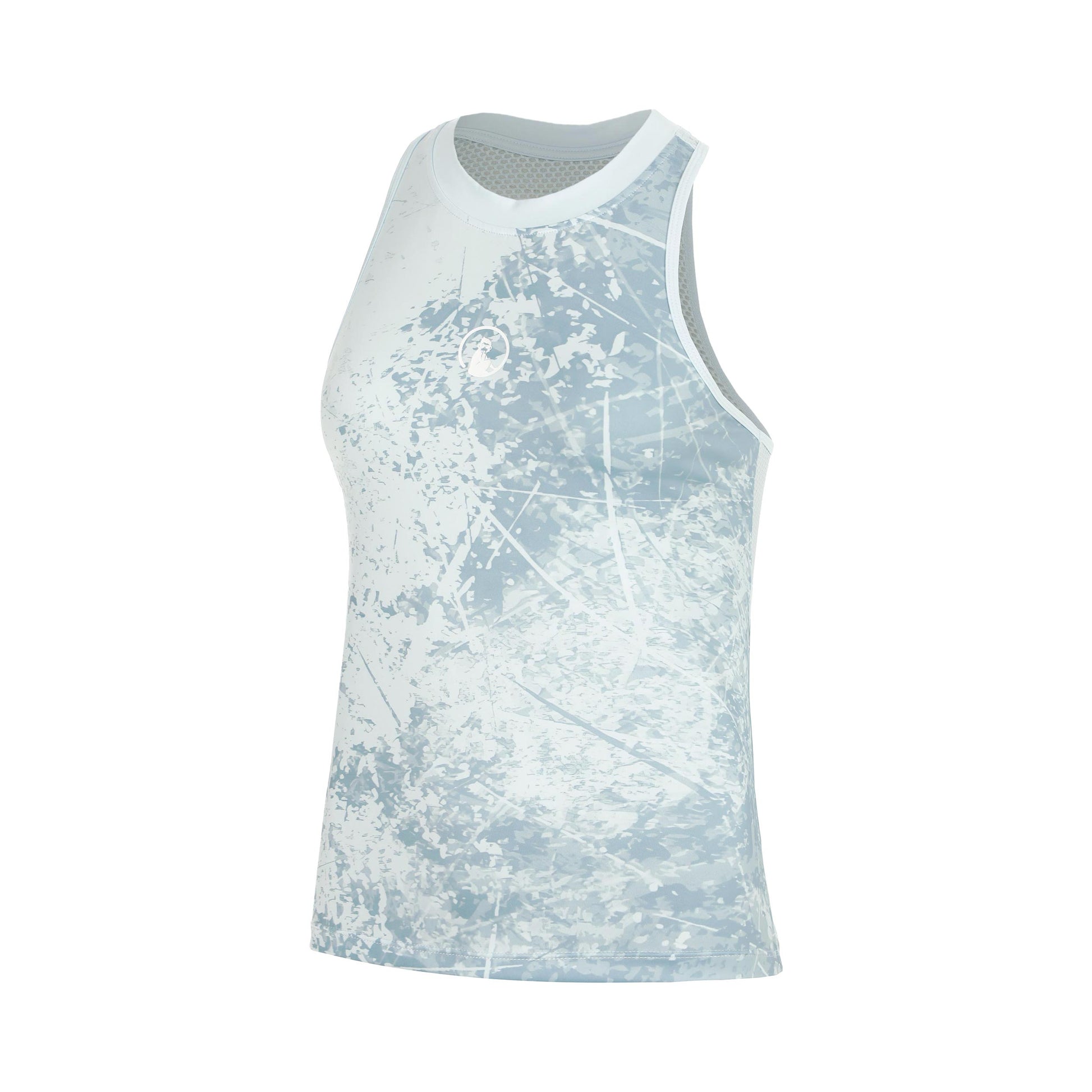 Quiet Please Memories Racerback Scrubbled 2.0 Camiseta de tirantes Chicas - azul claro