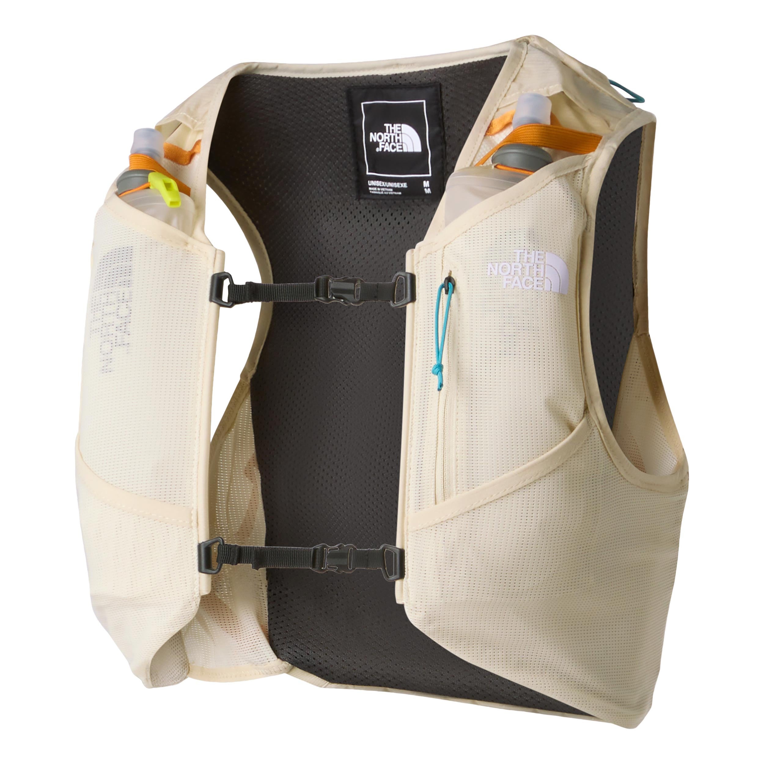 The North Face Sunriser Run Vest 8 Mochila de hidratación - crema, naranja