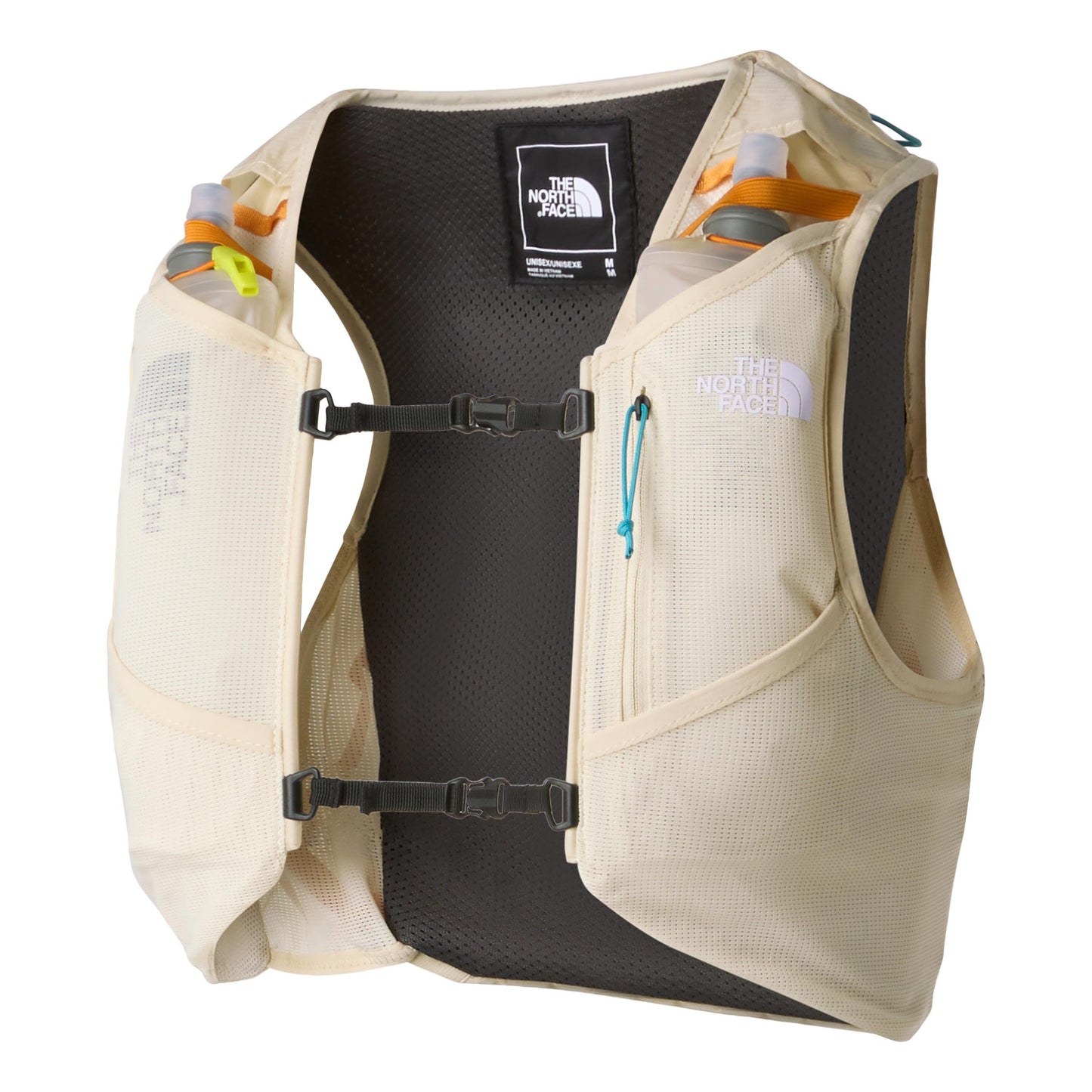 The North Face Sunriser Run Vest 8 Mochila de hidratación - crema, naranja