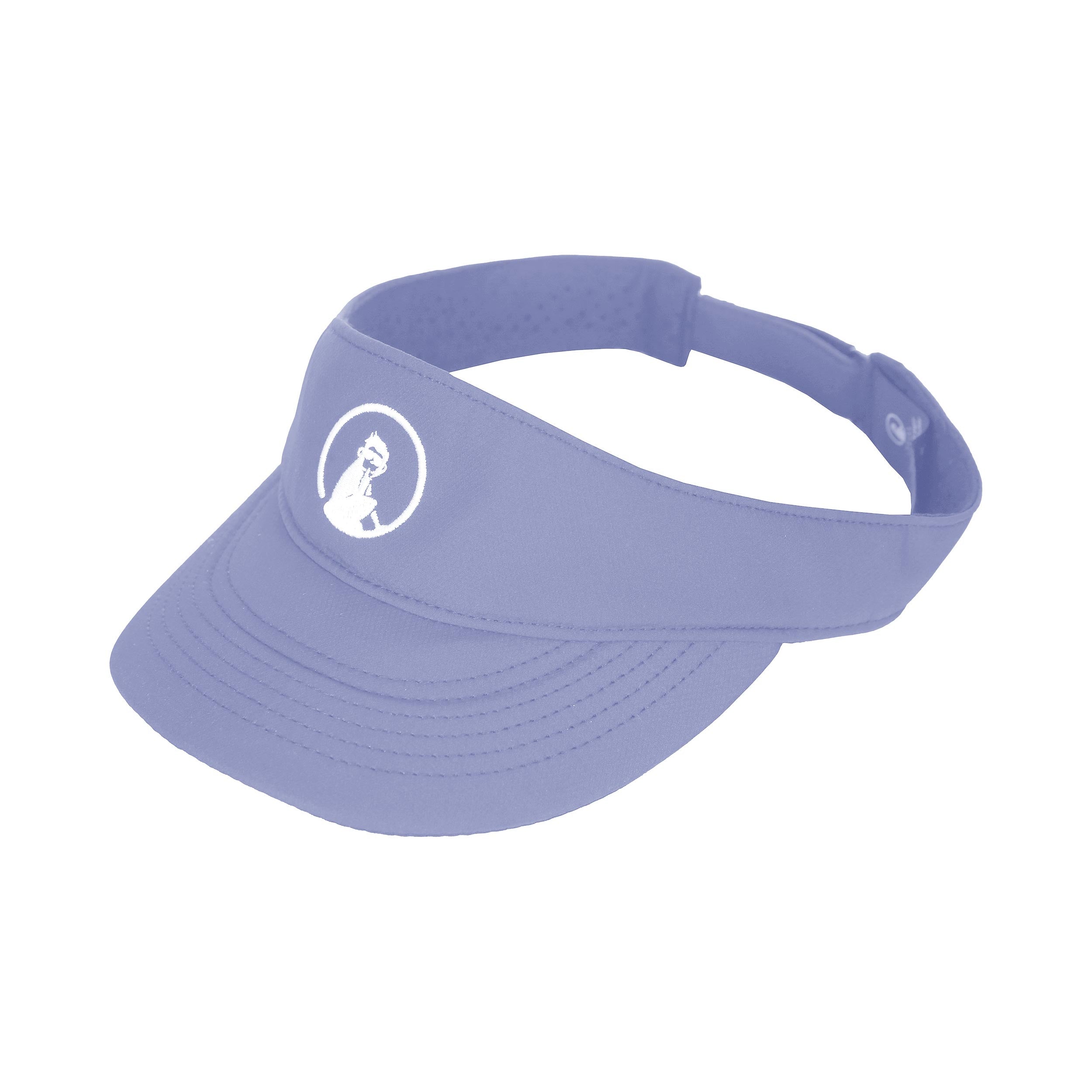 Quiet Please Glow Court Performance Visera Mujeres - azul