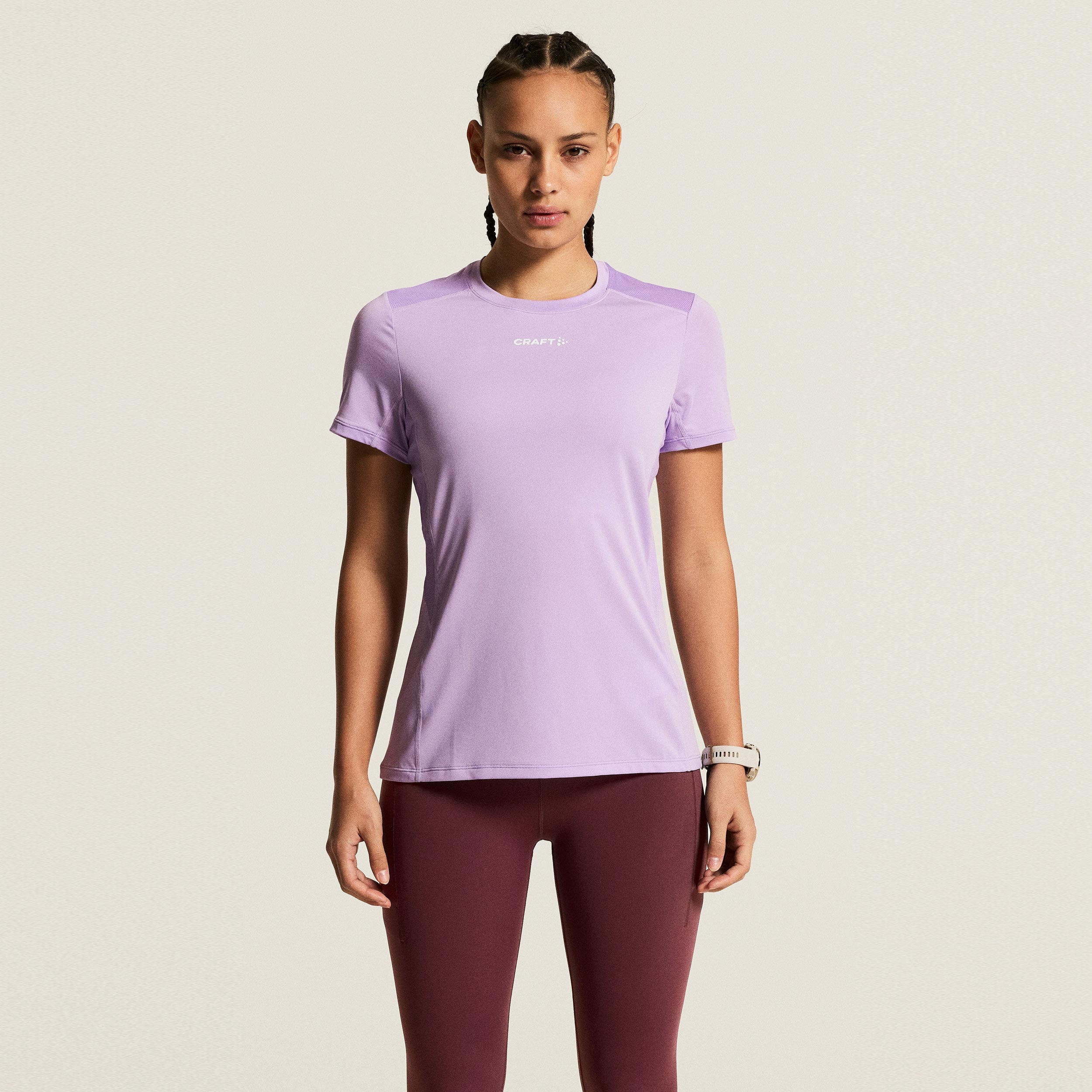 Craft ADV Essence Camiseta de running Mujeres - lila, lila