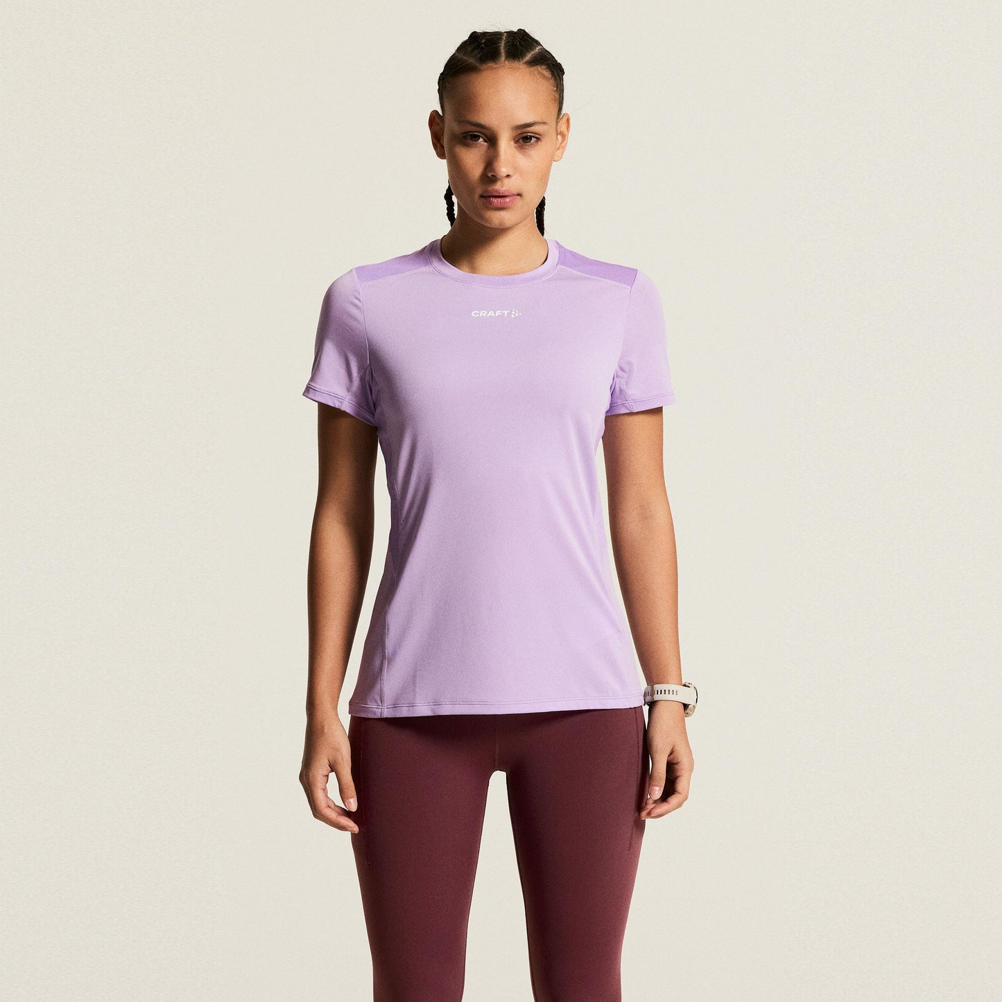 Craft ADV Essence Camiseta de running Mujeres - lila, lila