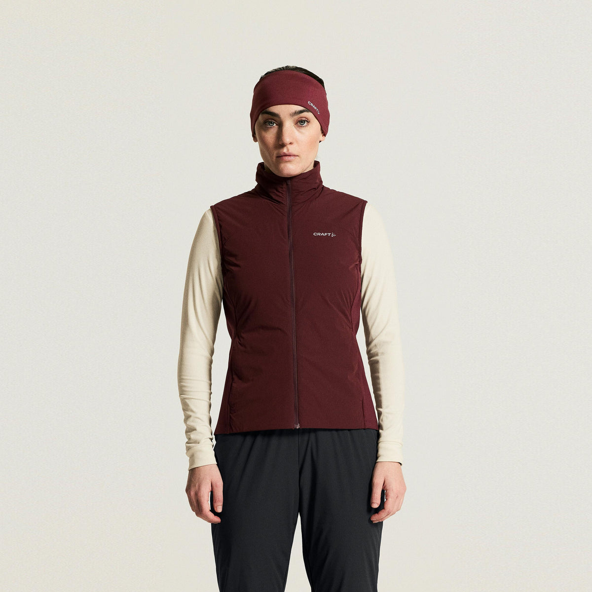 Craft ADV Essence Chalecos para correr Mujeres - rojo