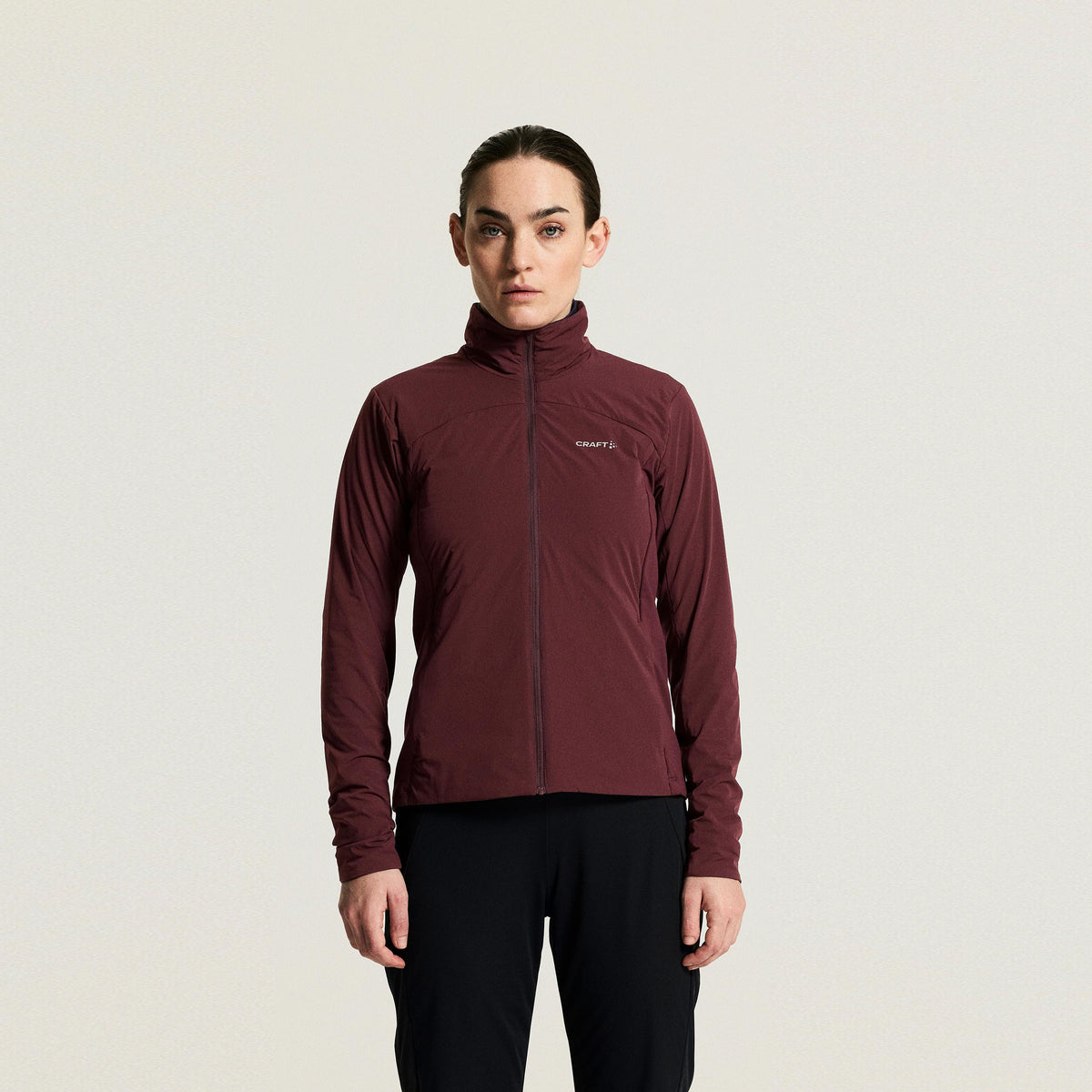 Craft ADV Essence Chaqueta para correr Mujeres - rojo