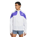 adizero Chaqueta para correr Hombres - blanco, azul