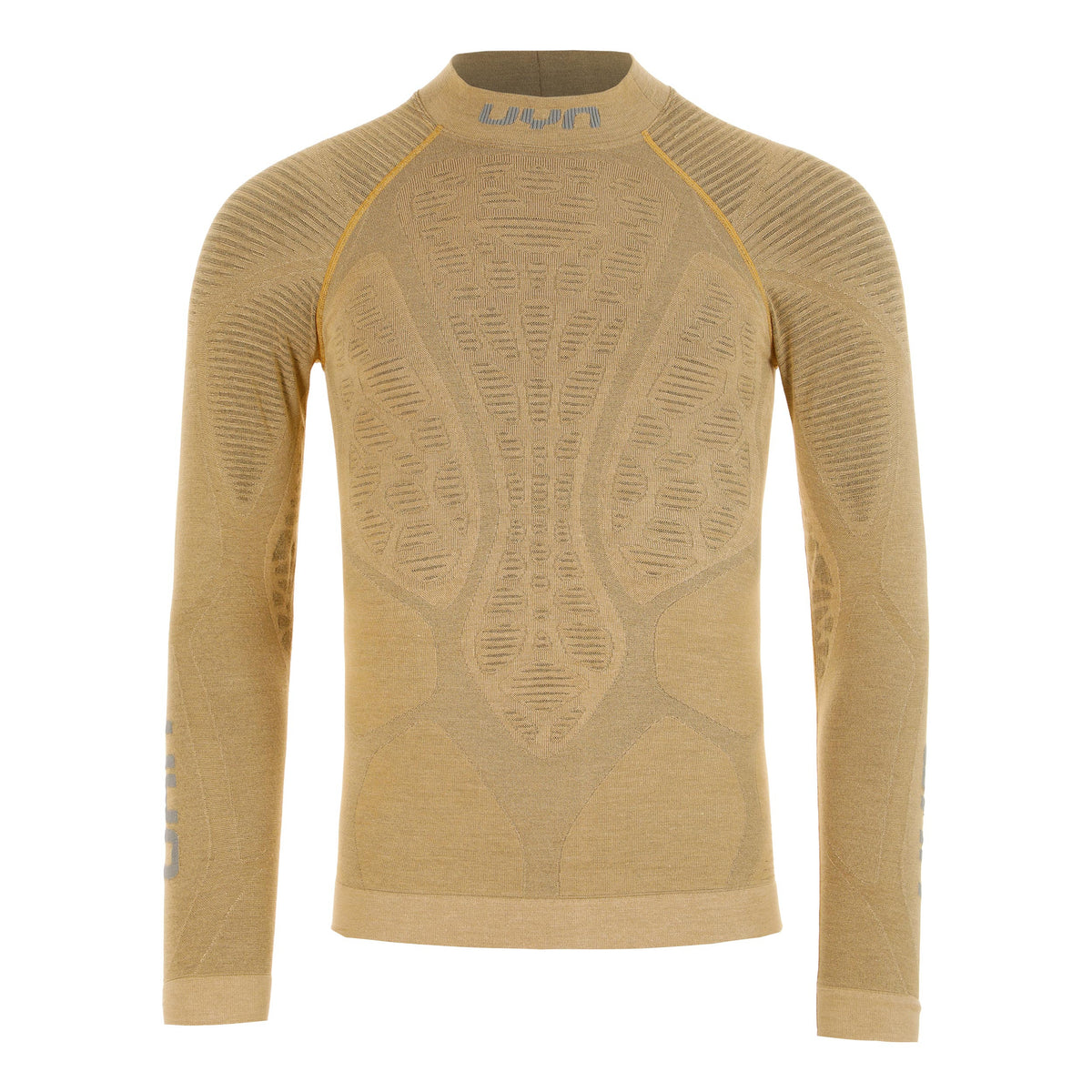UYN Elevatyon Biomorph UW  Camiseta de running Hombres - caramelo
