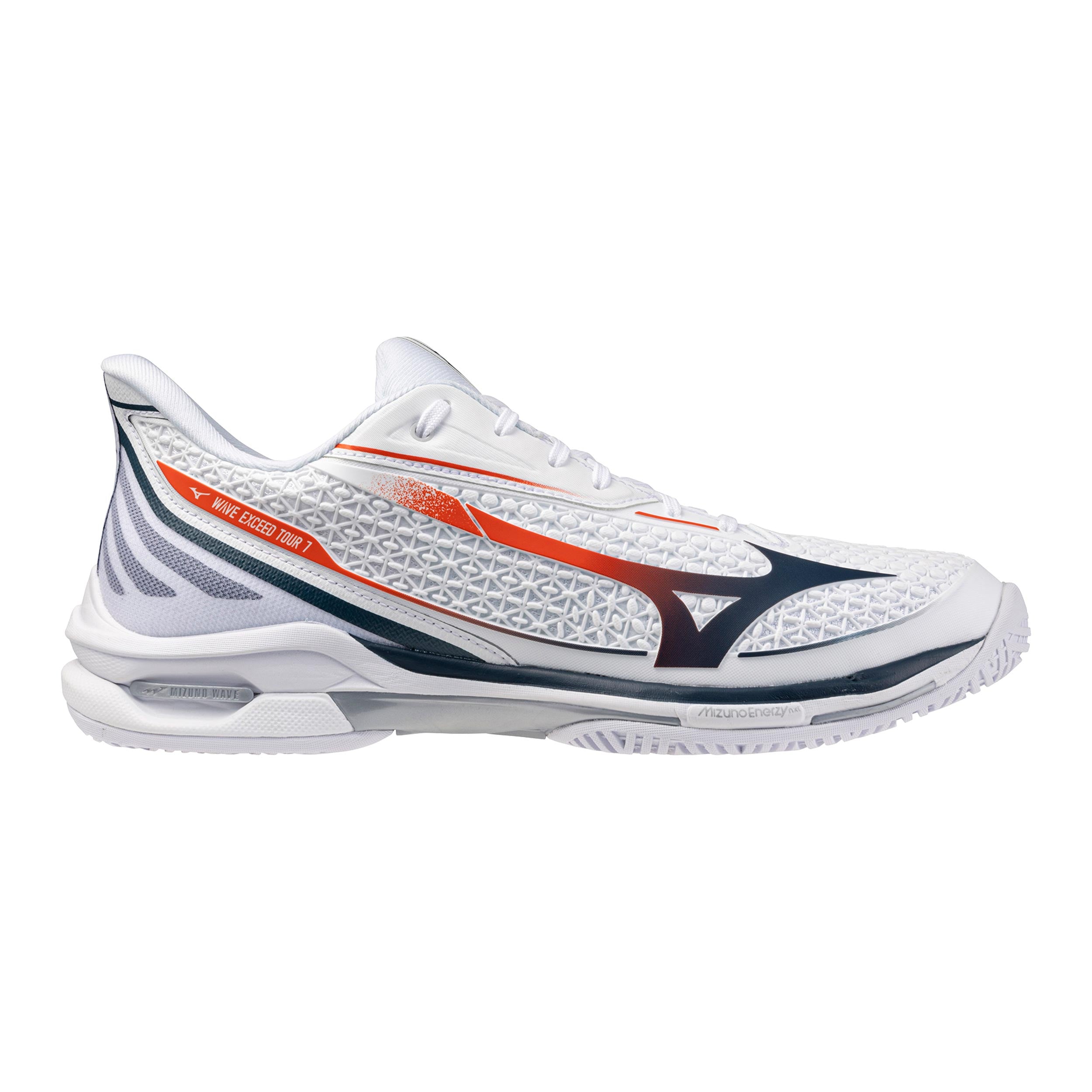 Mizuno Wave Exceed Tour 7 Zapatilla todas las superficies Hombres - blanco, azul