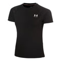 Heatgear Authentics Comp Camiseta de manga corta Mujeres - negro, blanco
