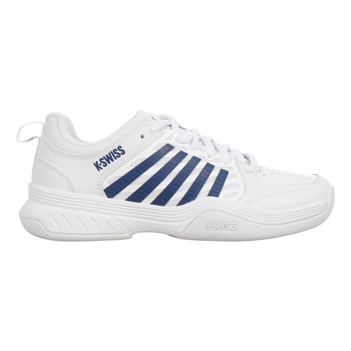 K-Swiss Court Express 2 Zapatilla para pista cubierta Niños - blanco, azul oscuro