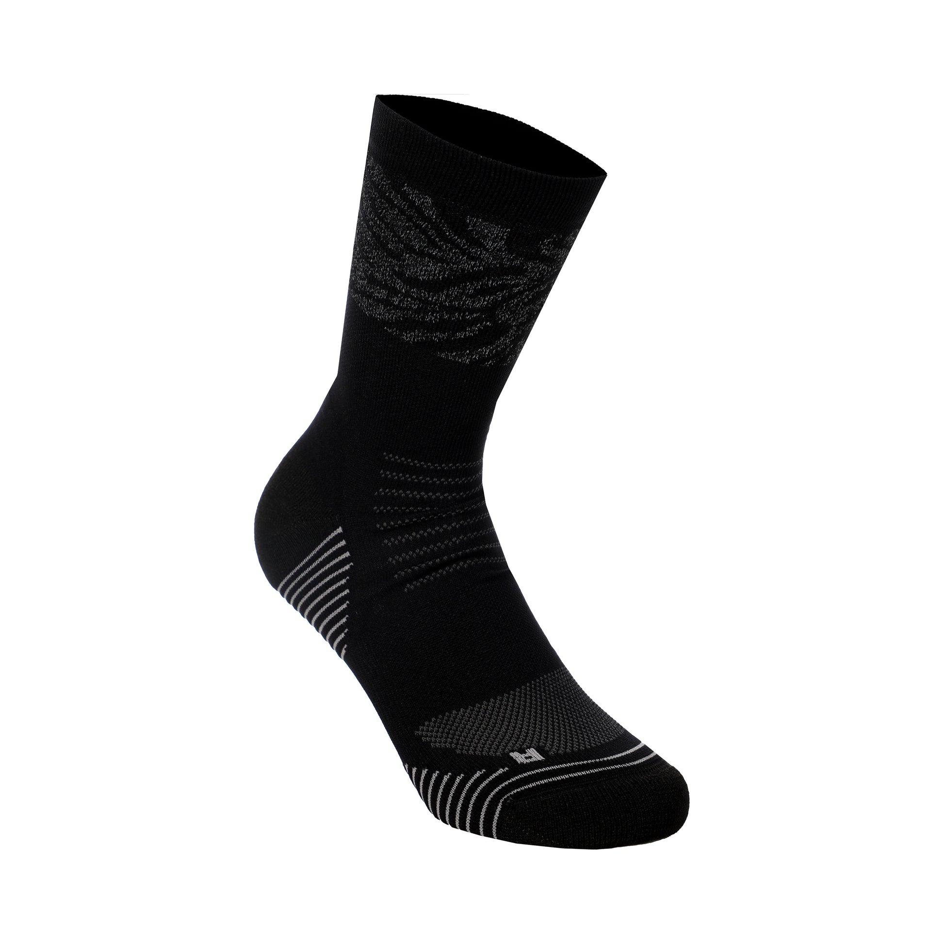 ASICS Performance Lite-Show Crew Calcetines para correr -negro