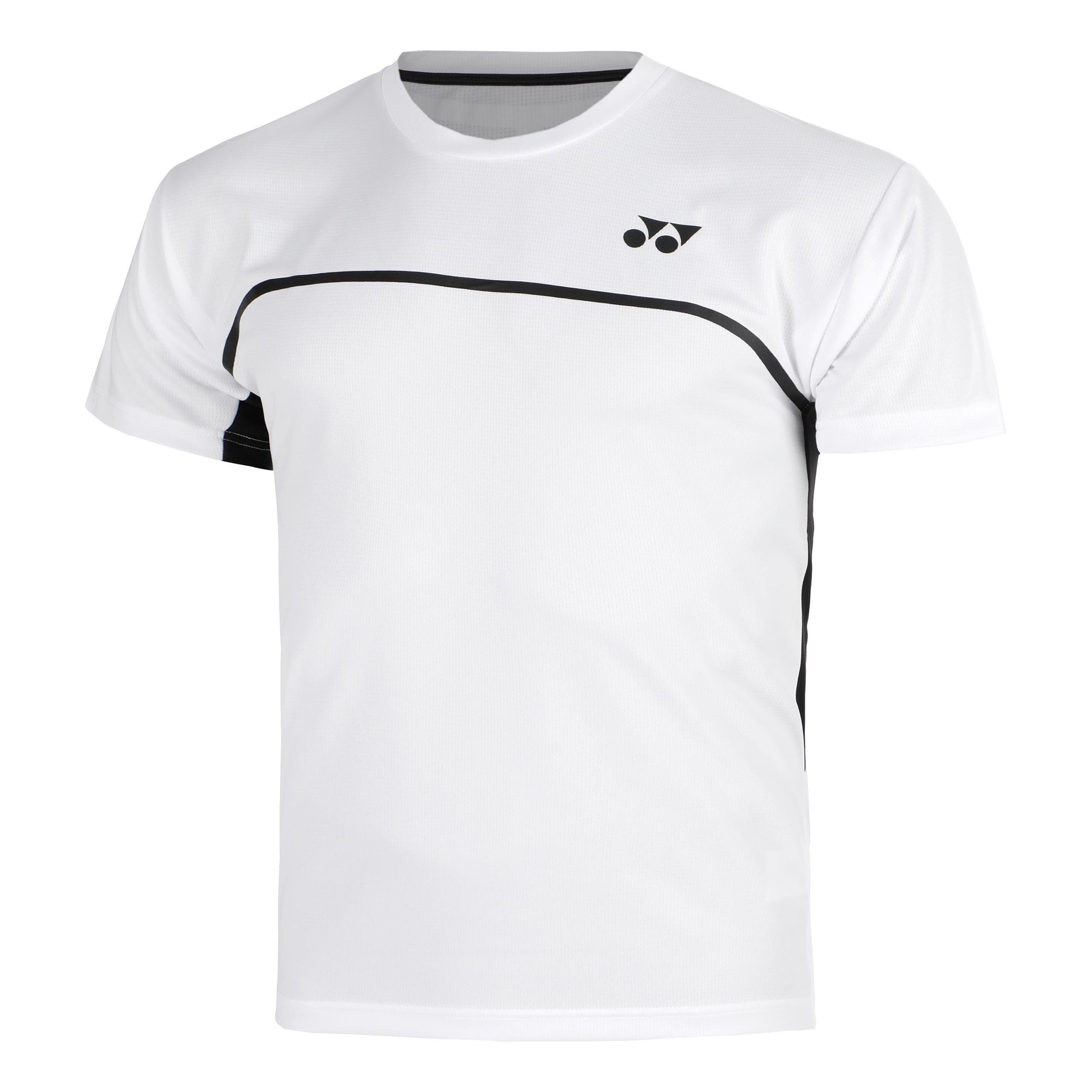 Yonex Crew Neck Camiseta de manga corta Hombres - blanco, azul oscuro