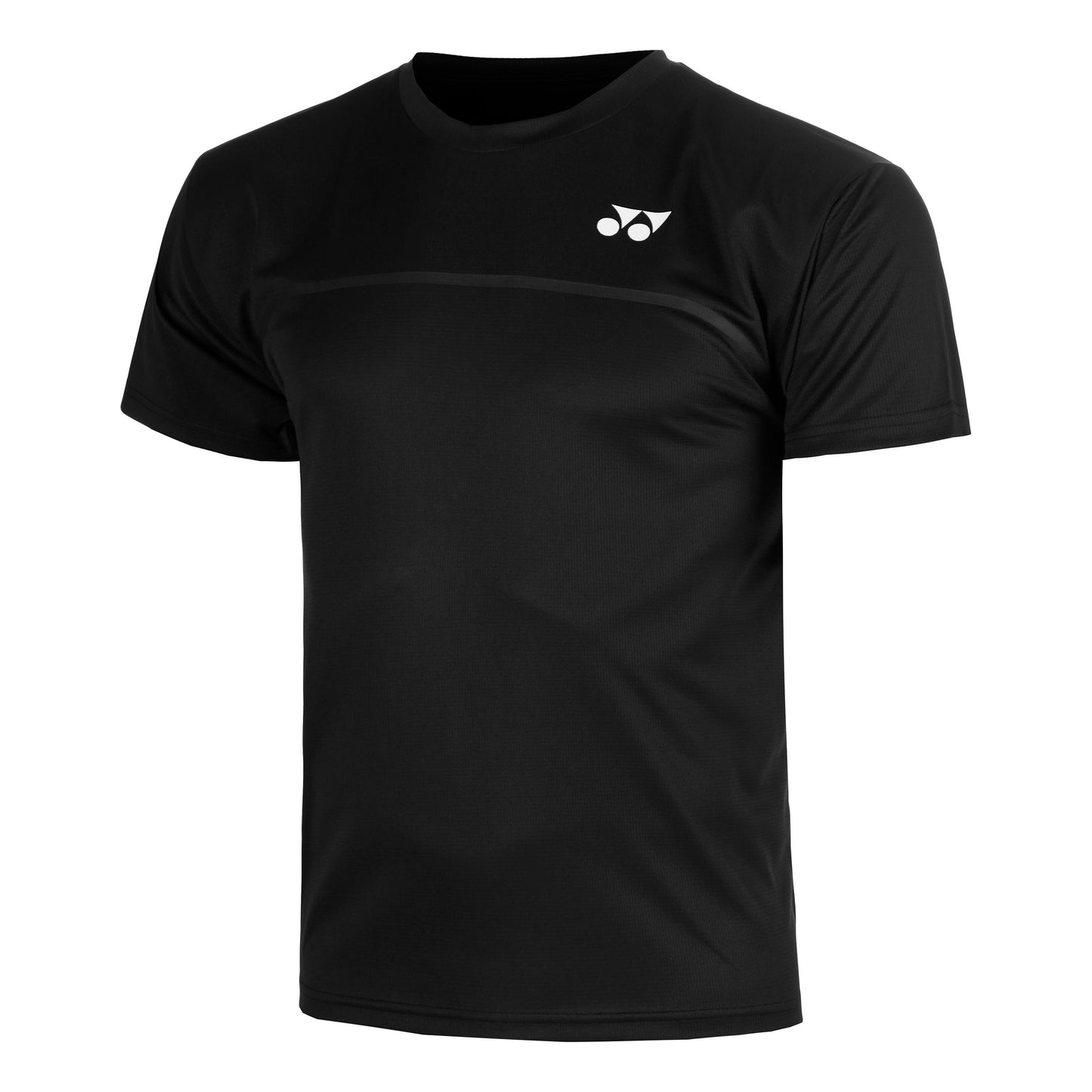 Yonex Crew Neck Camiseta de manga corta Hombres - negro
