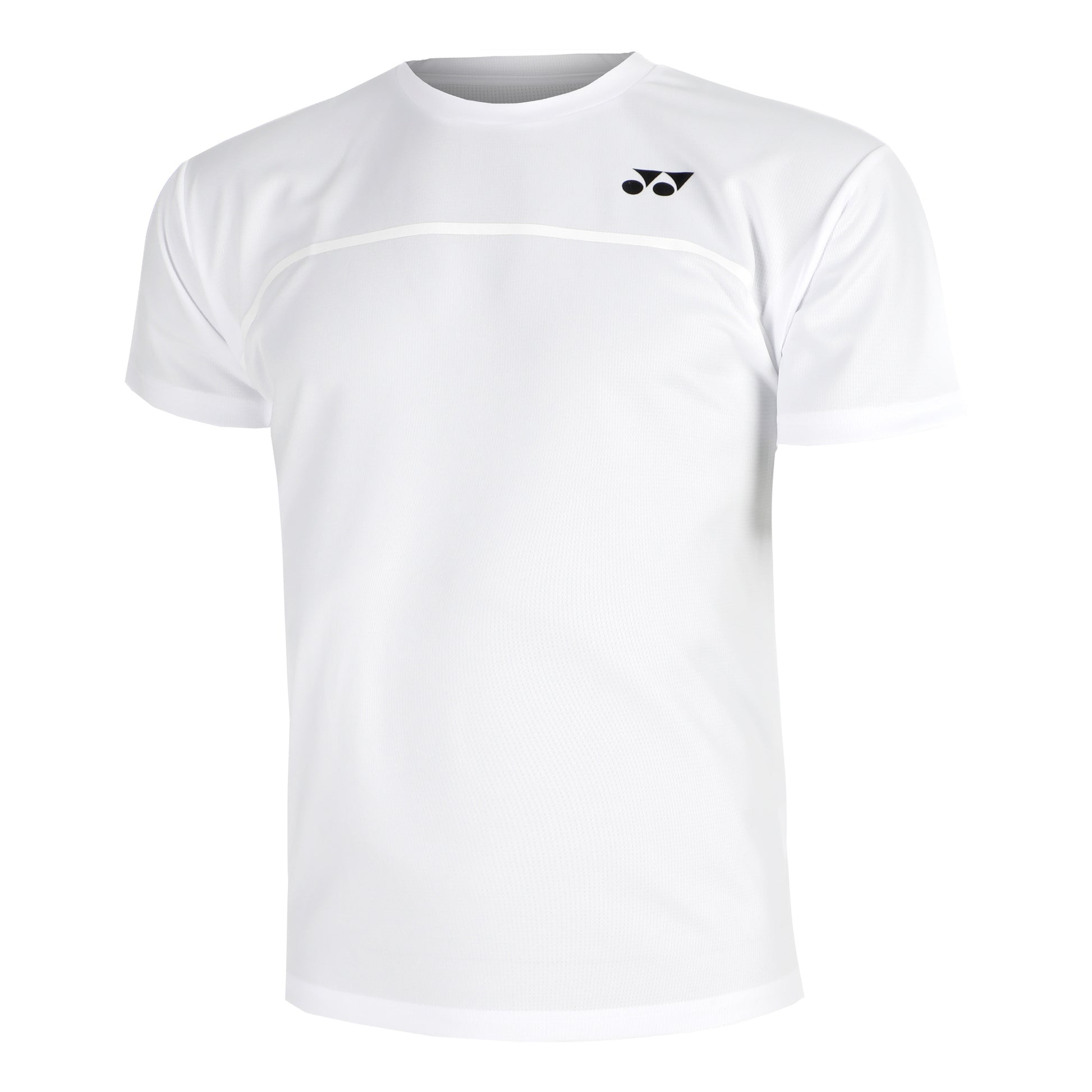 Yonex Crew Neck Camiseta de manga corta Hombres - blanco