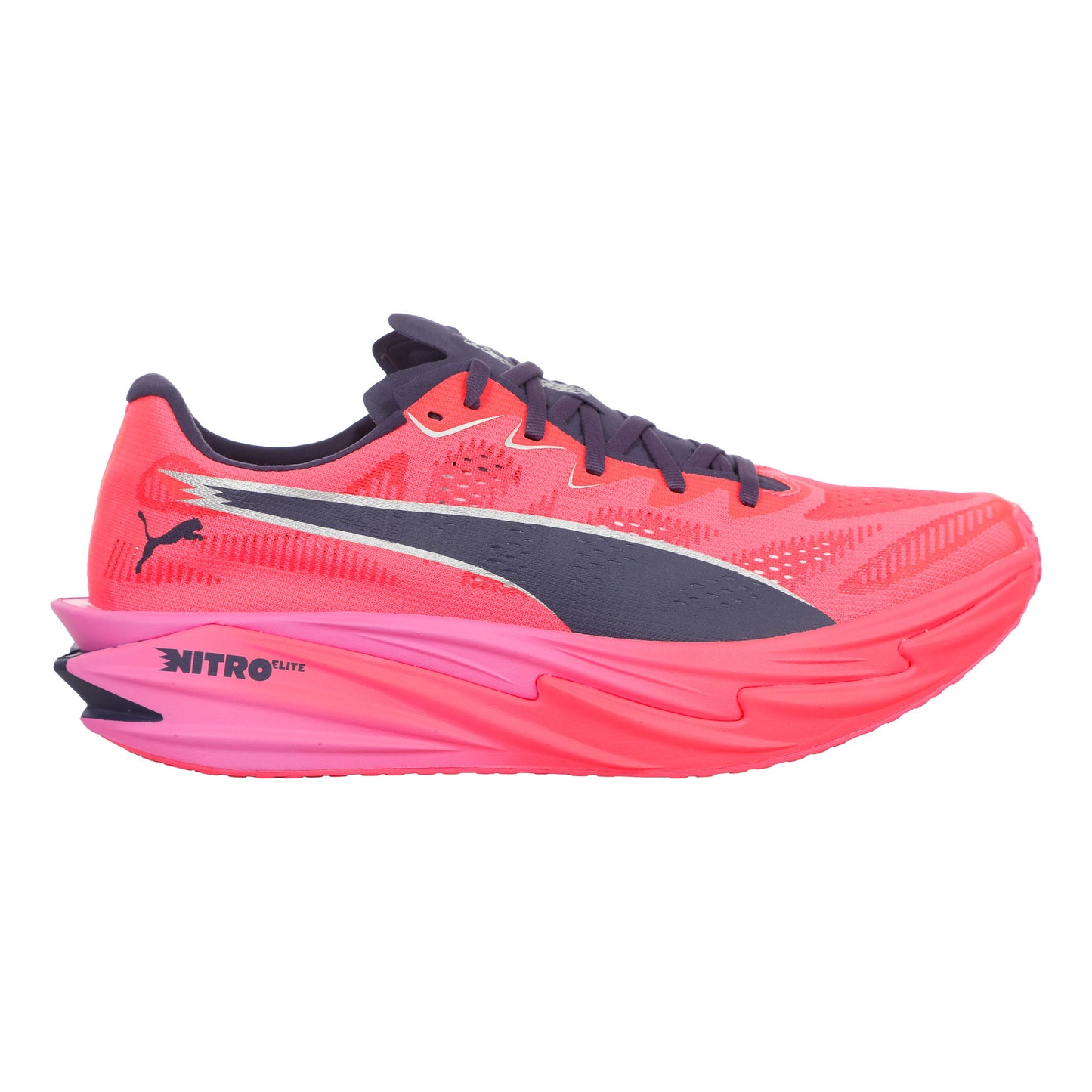 Puma Deviate Nitro Elite 4 HYROX Zapatilla de competición Mujeres-rosa, lila