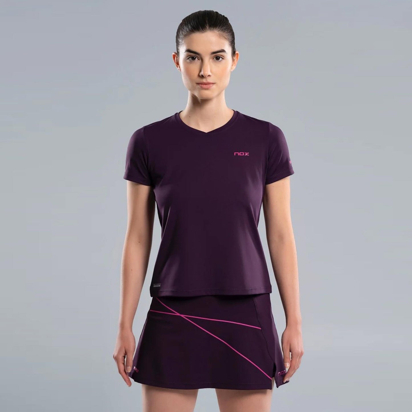 NOX Pro Camiseta de manga corta Mujeres-lila