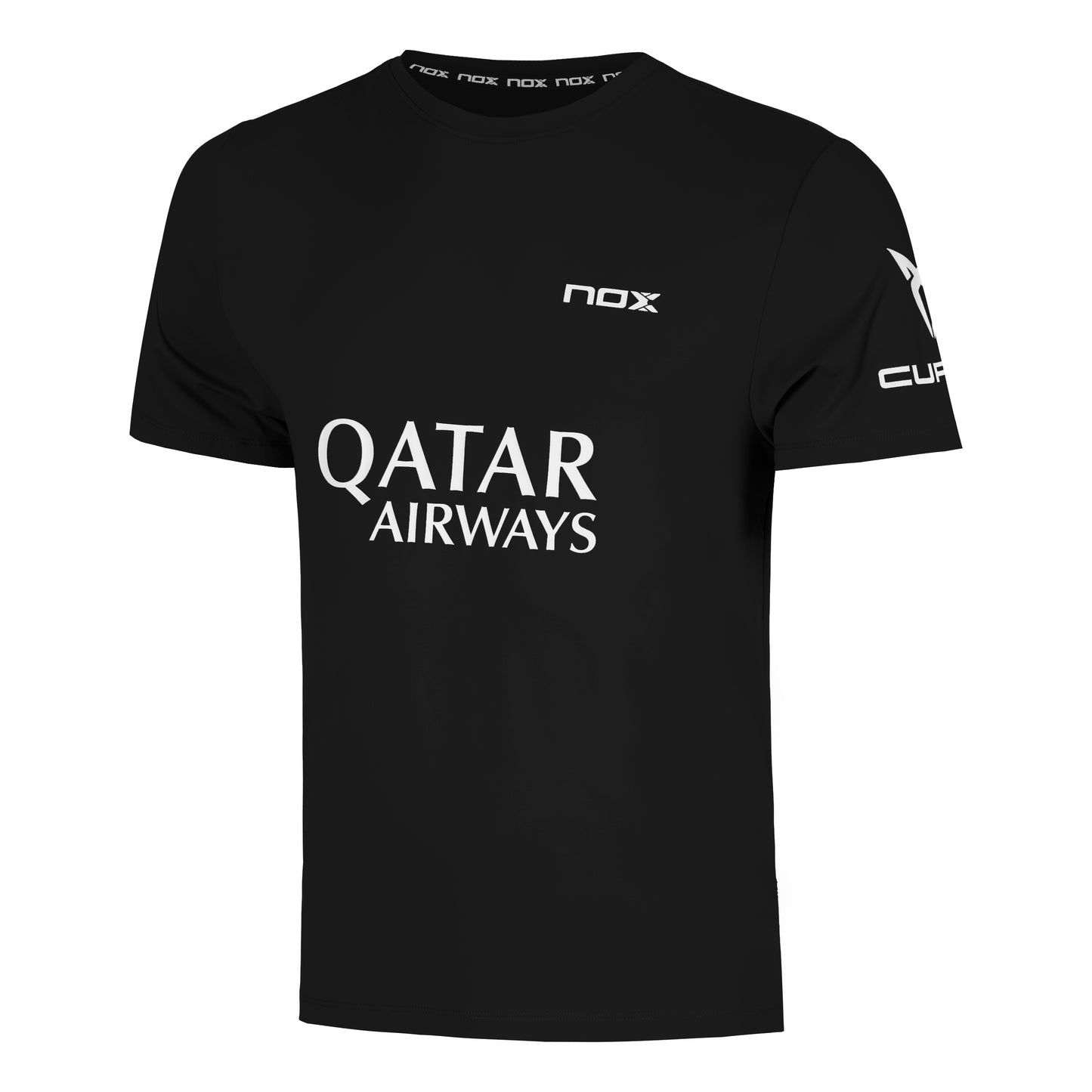 NOX SPONSORS AT10 Camiseta de manga corta Hombres-negro,blanco