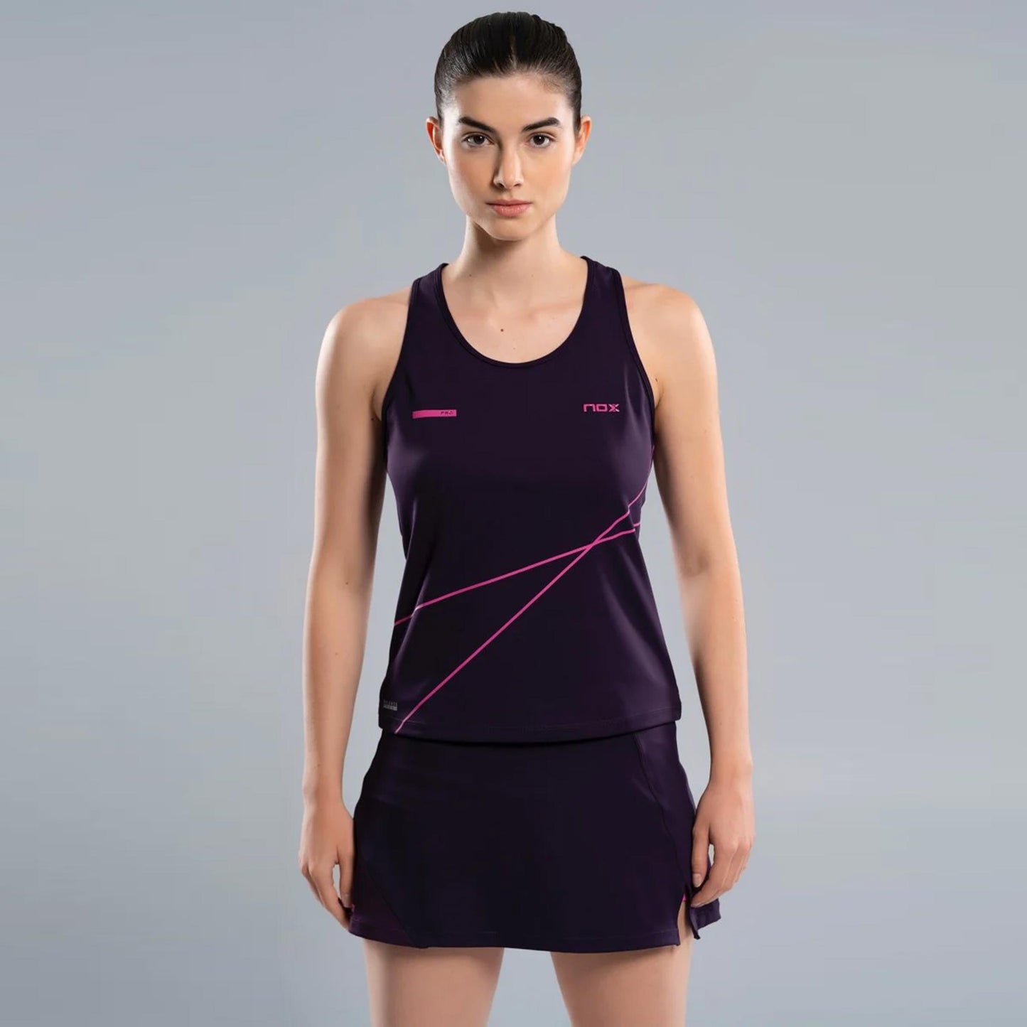 NOX Pro Camiseta de tirantes Mujeres-negro,rosa