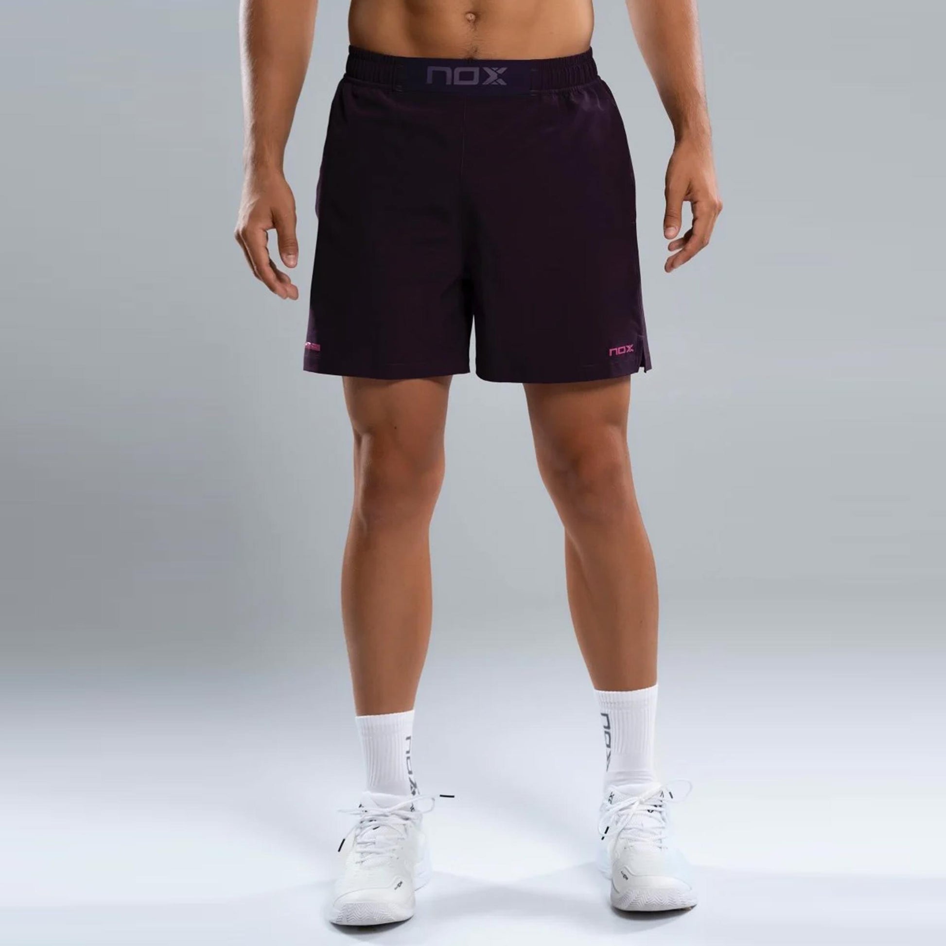 NOX Pro Shorts Hombres-berry