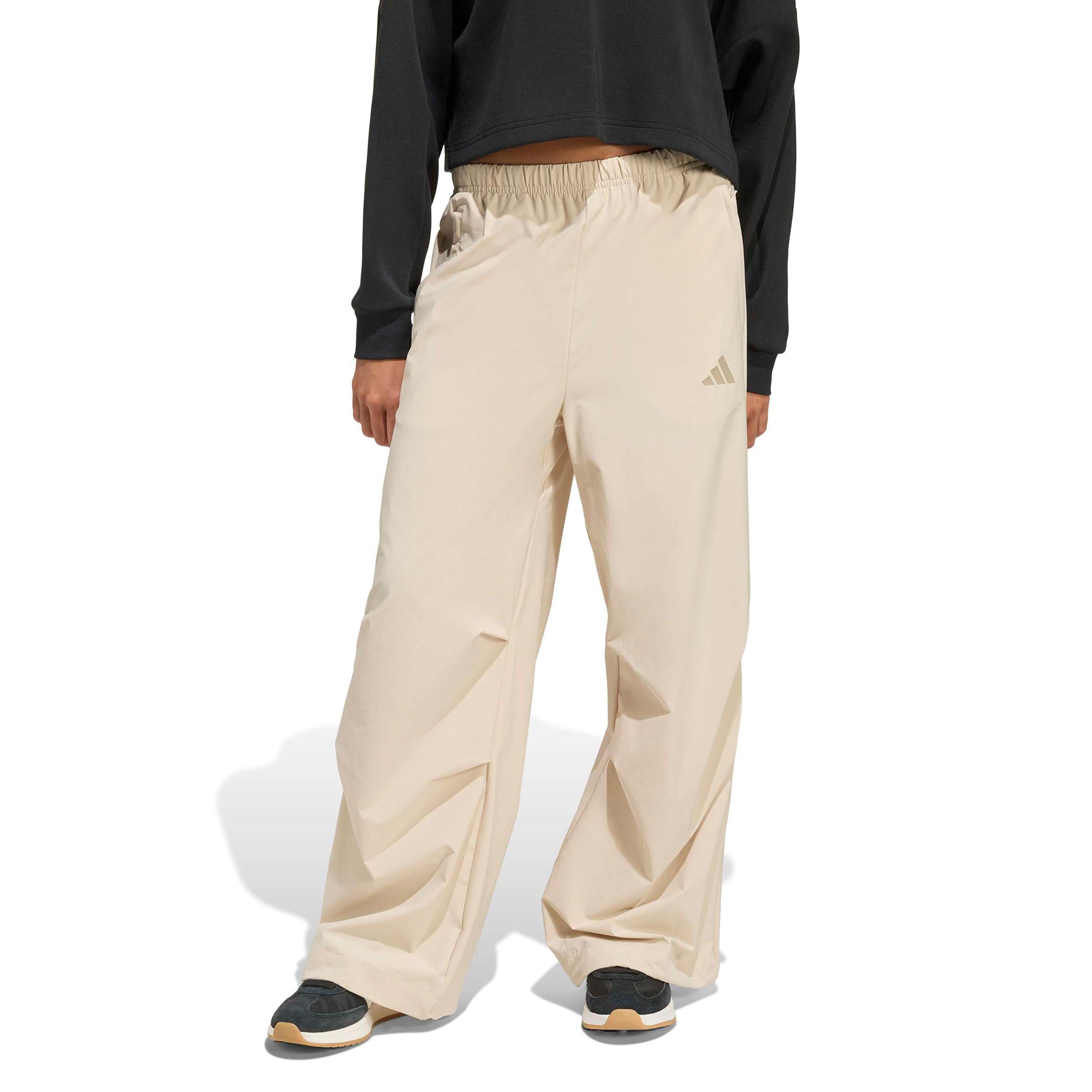 adidas Wide Strech Woven Pantalón de entrenamiento Chicas - beige