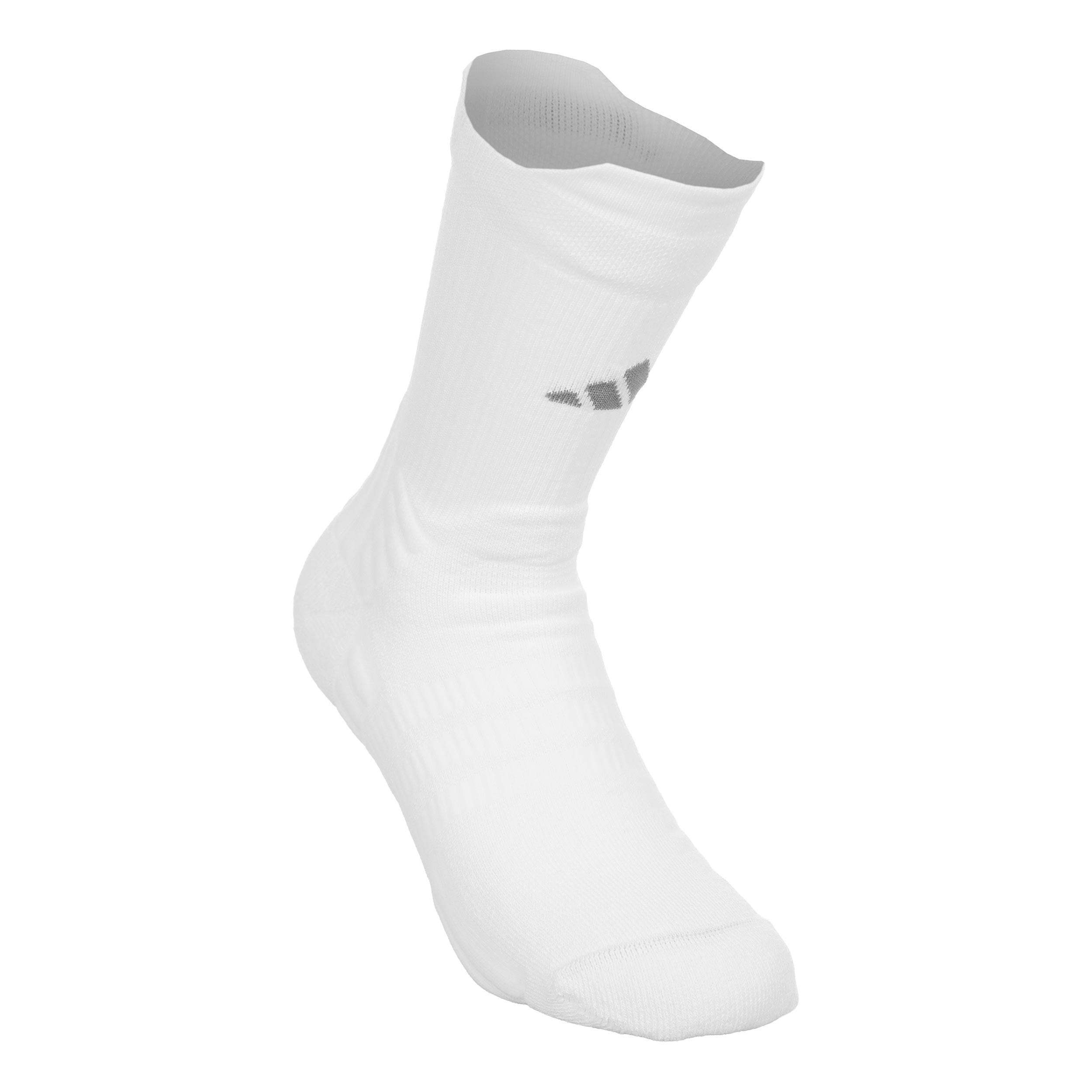 adidas Crew Calcetines de tenis Unisex - blanco, gris