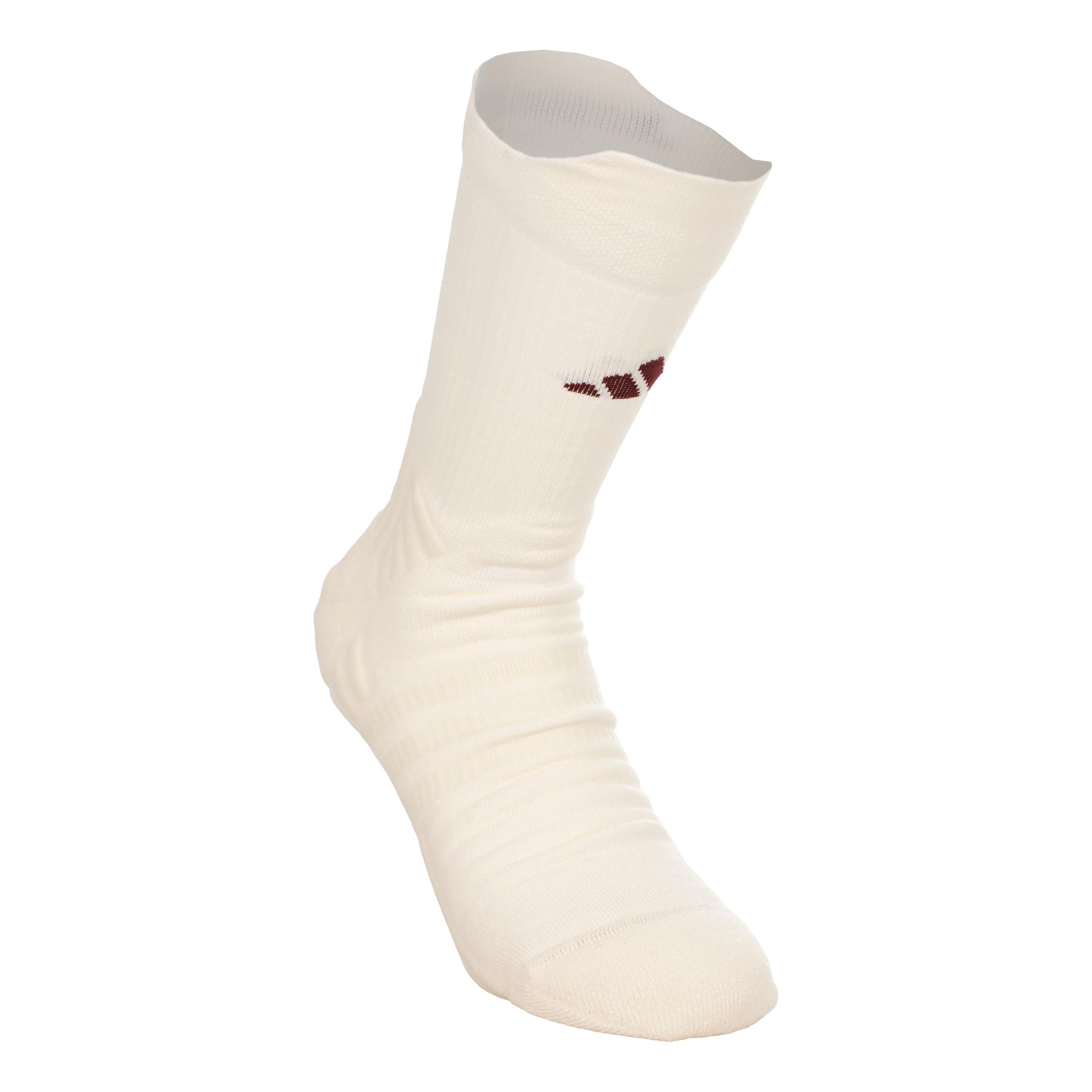 adidas Crew Calcetines de tenis Unisex - crema, rojo vino