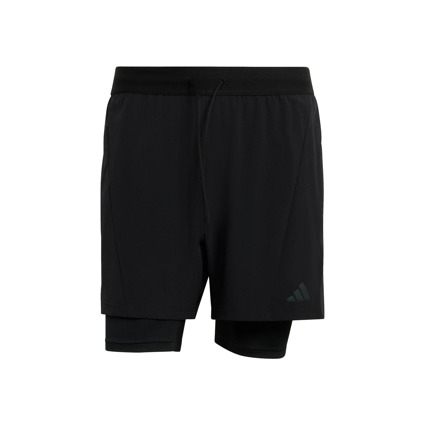 adidas D4T 2in1 Shorts Hombres-negro