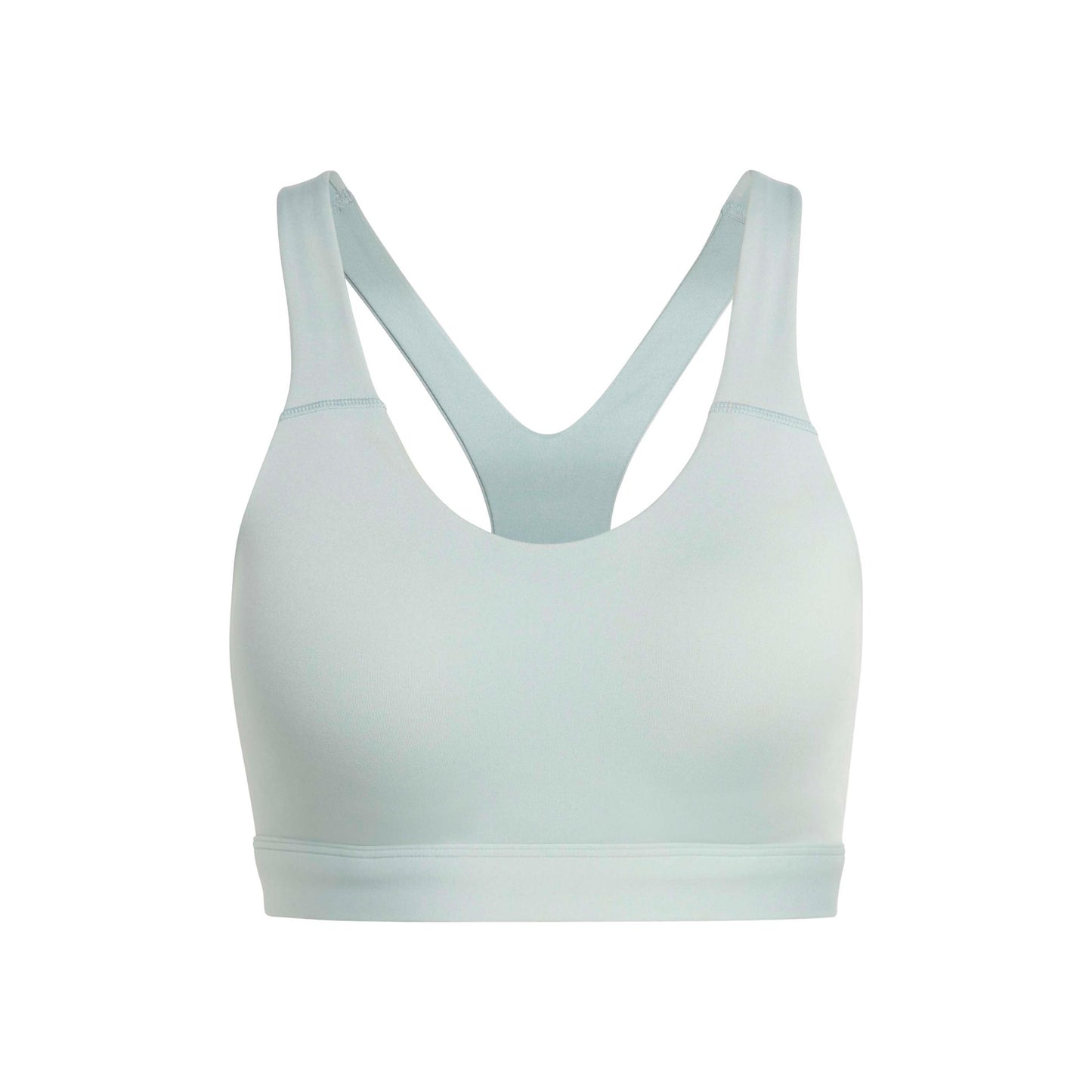 adidas Optime Essentials High Support Sujetador deportivo Mujeres - salvia