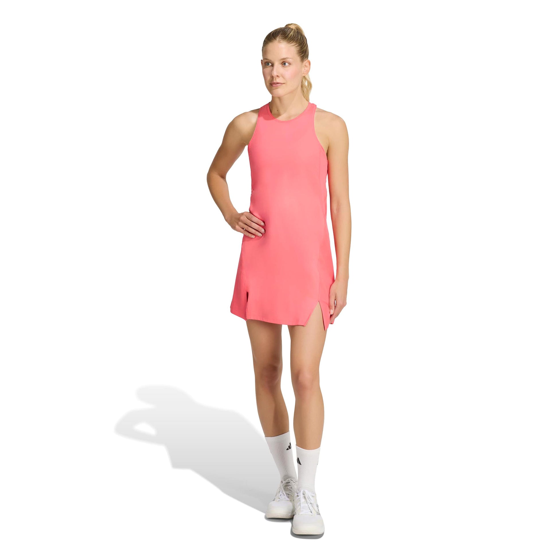 adidas Club Vestido Mujeres - coral