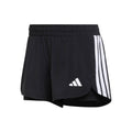 Pacer 2In1 Shorts Mujeres - negro, blanco