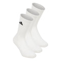 Essentials Crew 3P Calcetines de tenis Unisex-blanco, negro