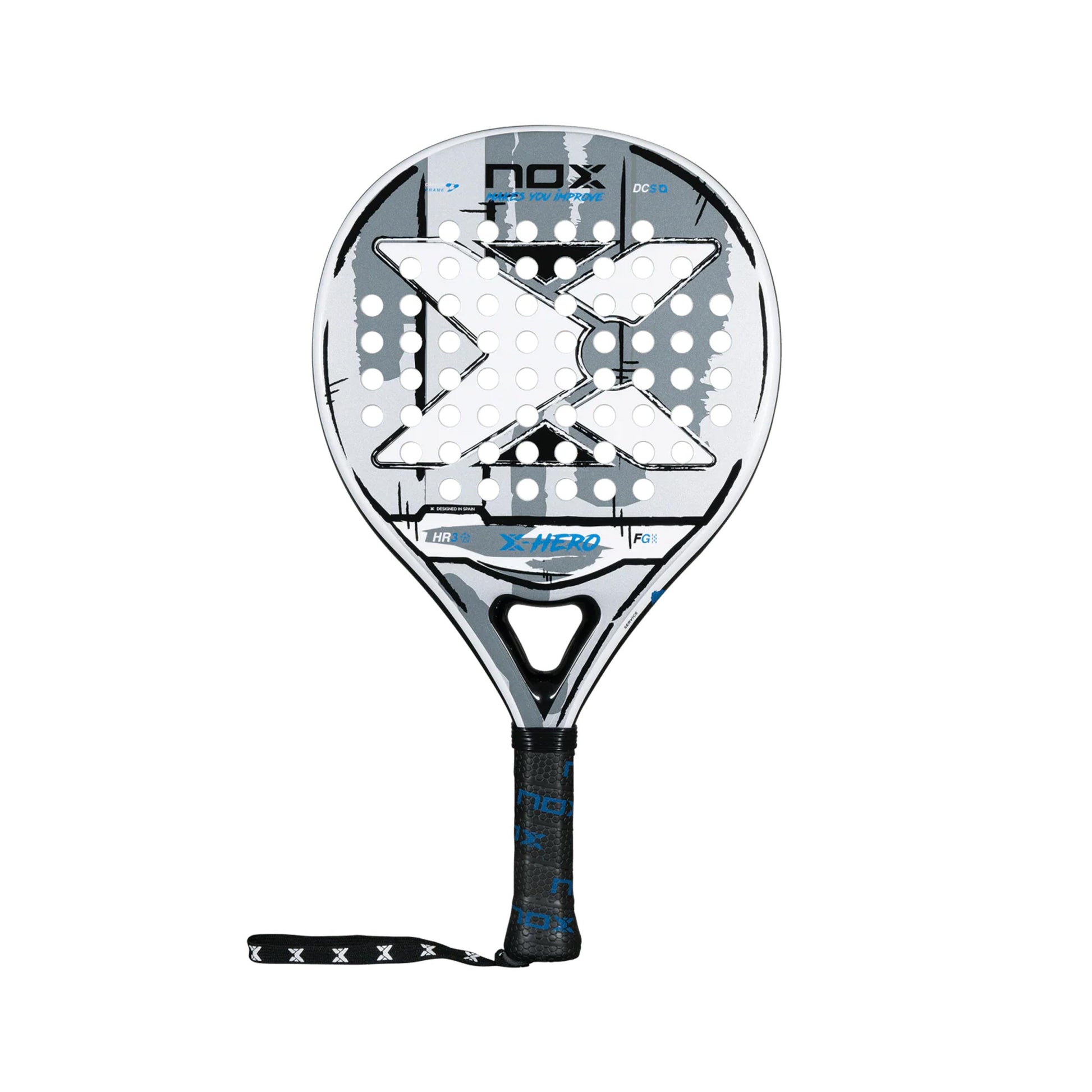NOX X-HERO WHITE Pala de pádel