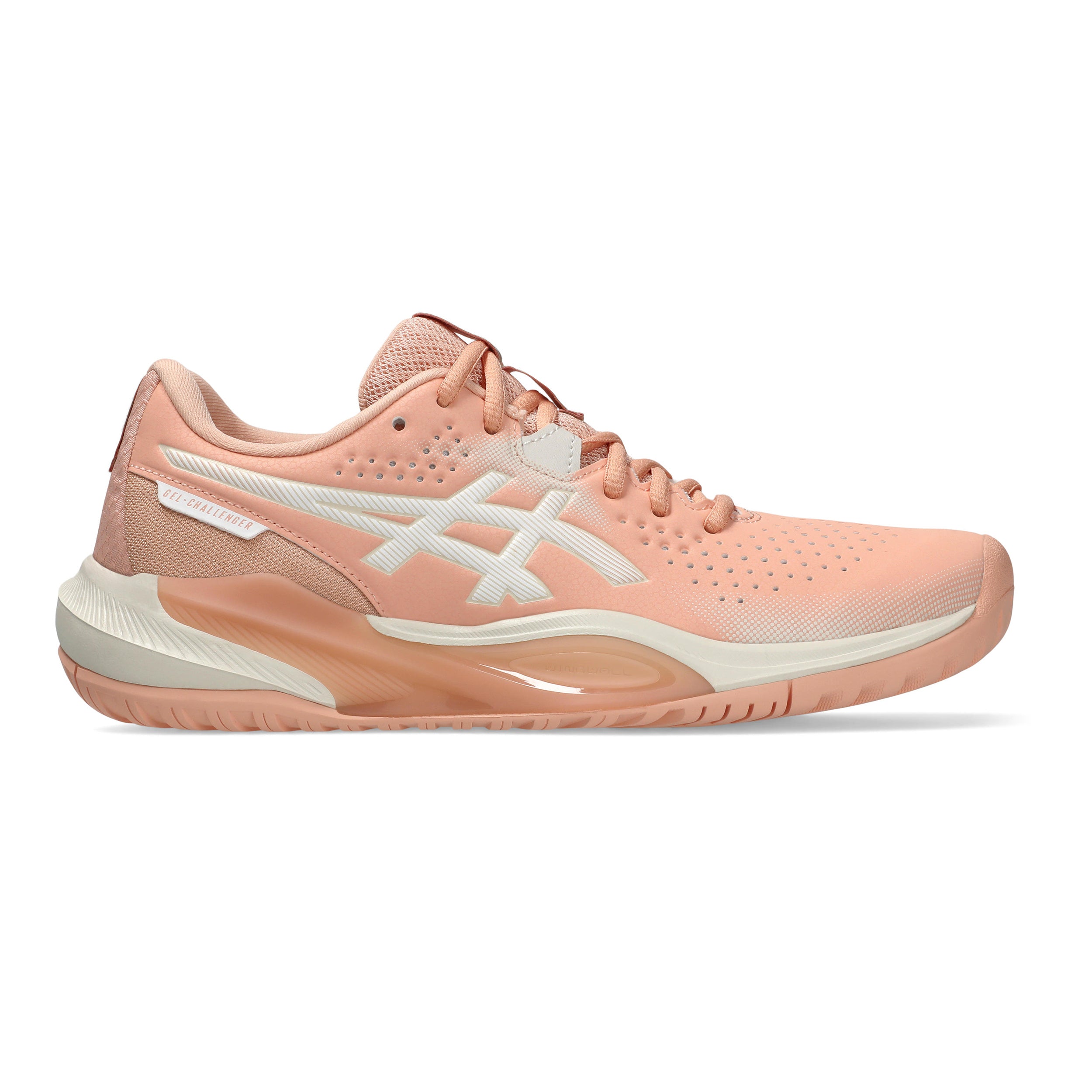 ASICS Gel-Challenger 15 Zapatilla todas las superficies Mujeres - albaricoque, blanco