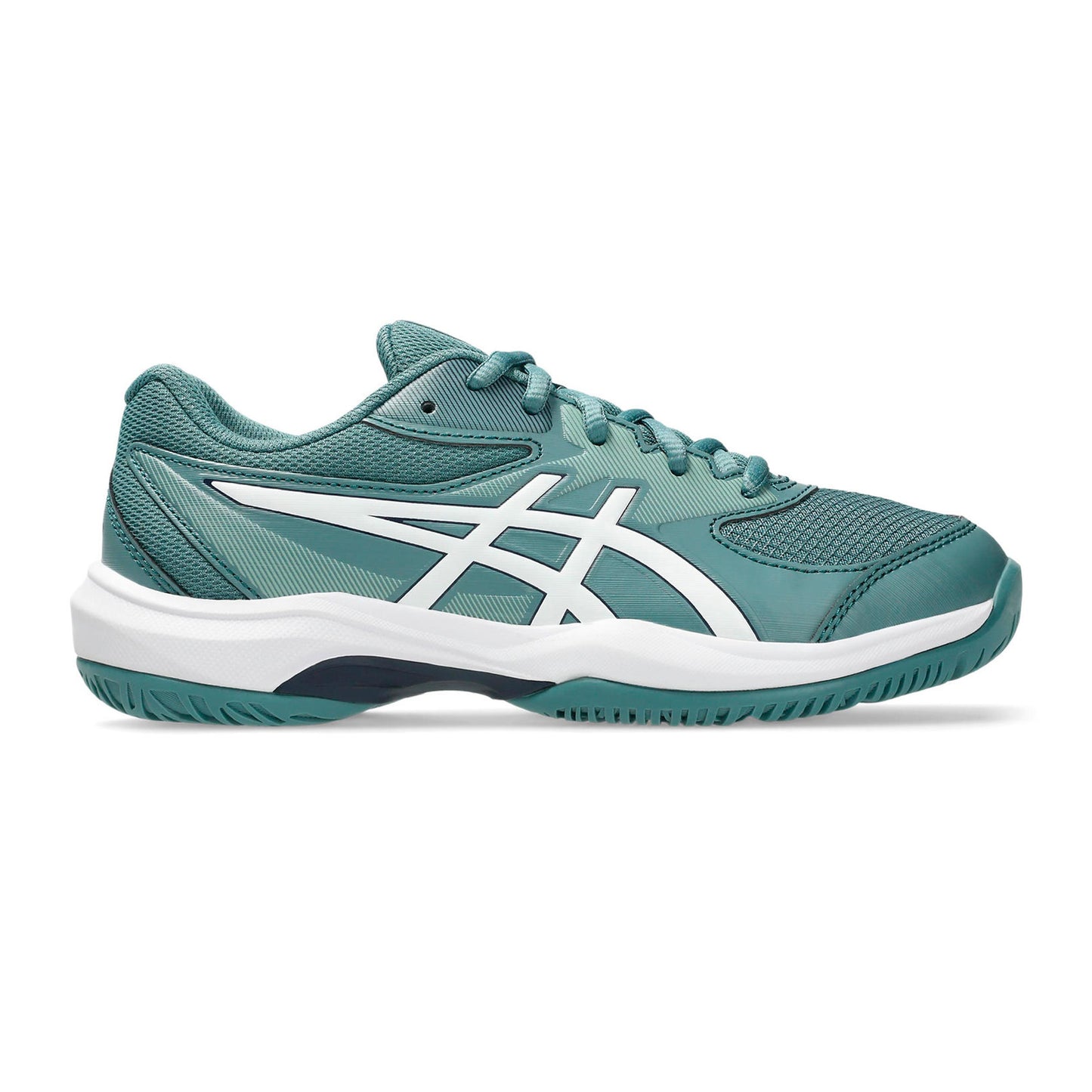 ASICS Gel-Game 10 GS Zapatilla todas las superficies Niños - color petróleo, blanco