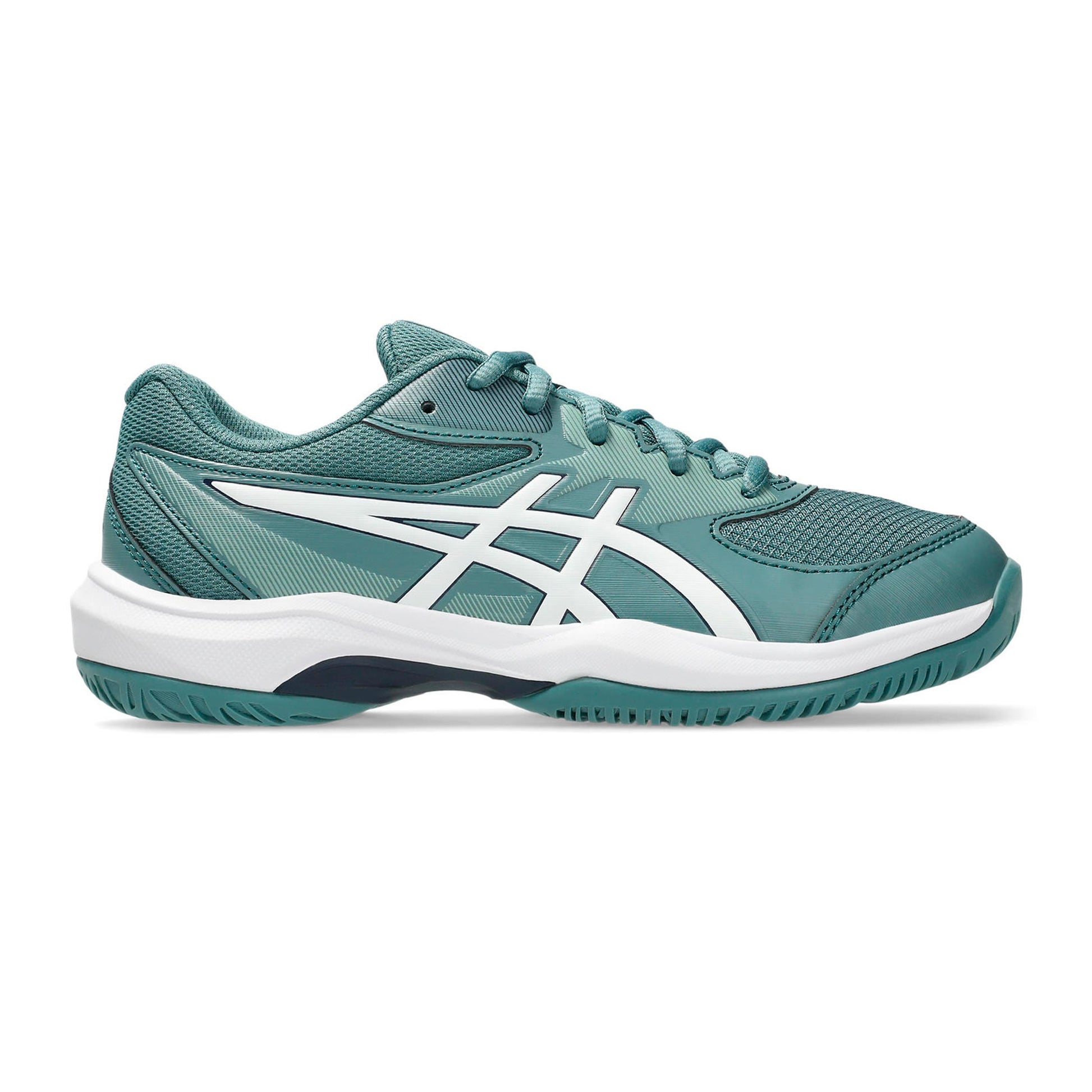 ASICS Gel-Game 10 GS Zapatilla todas las superficies Niños - color petróleo, blanco
