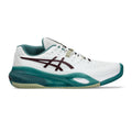 Gel-Resolution X Zapatilla tierra batida Hombres - blanco, color petróleo