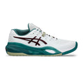 Gel-Resolution X Zapatilla todas las superficies Hombres - blanco, color petróleo