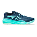 Gel-Resolution X Zapatilla todas las superficies Hombres - azul oscuro, menta