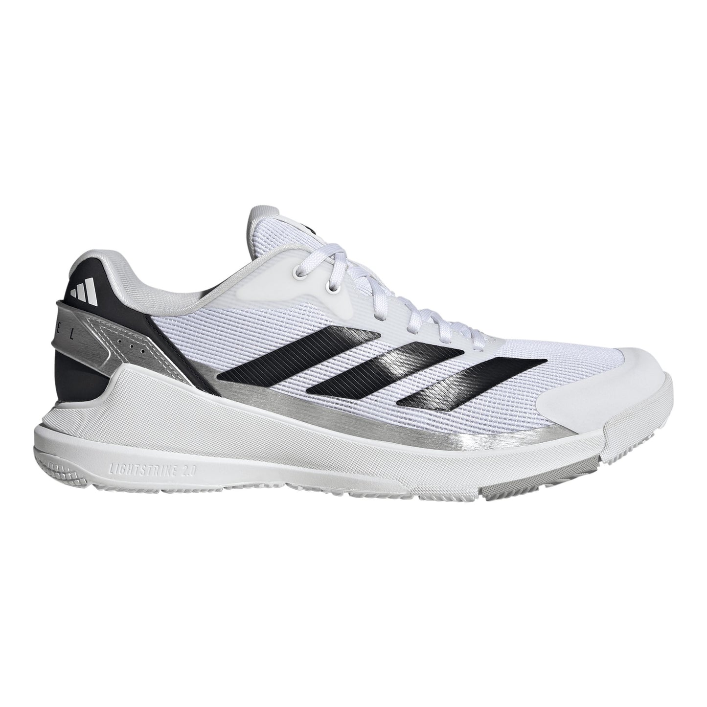 adidas Crazyquick LS Zapatilla de pádel Hombres - blanco, gris claro