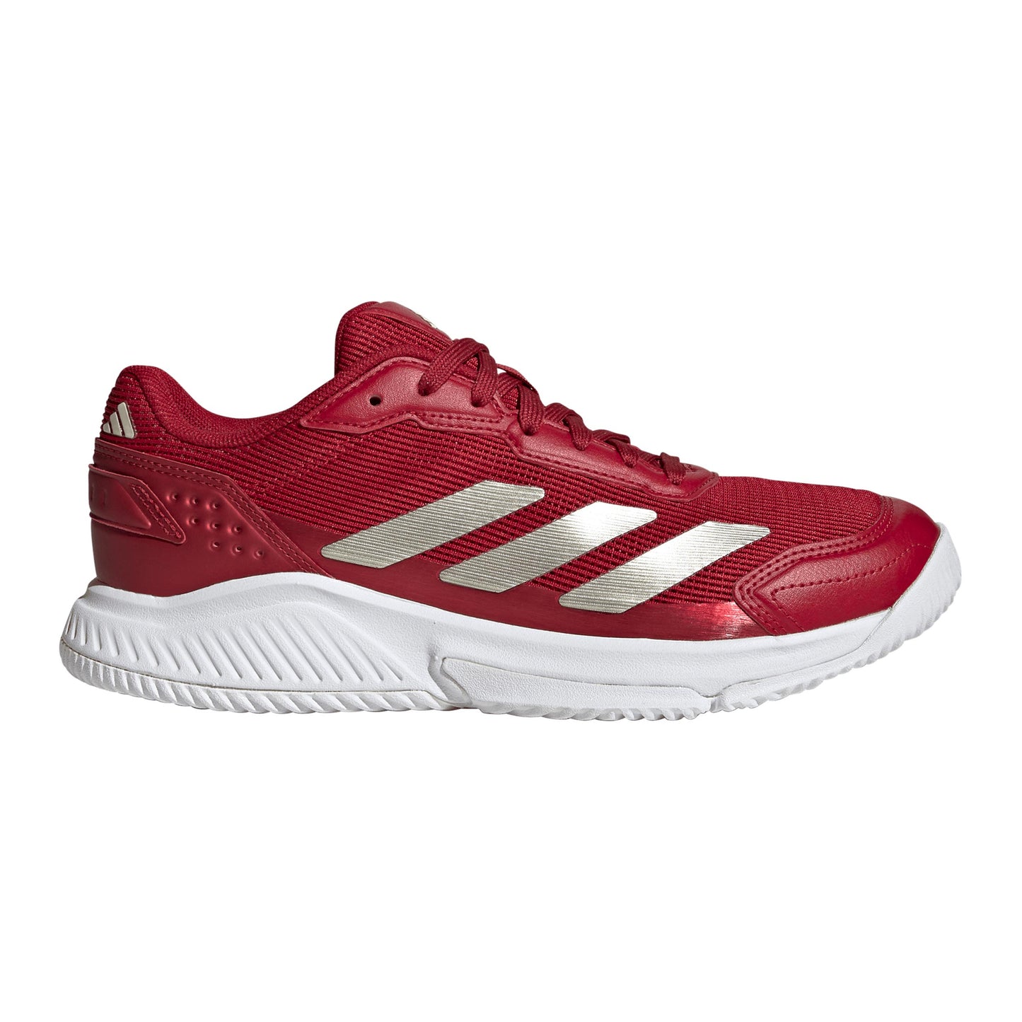 adidas Courtquick Zapatilla de pádel Mujeres - rojo, plateado